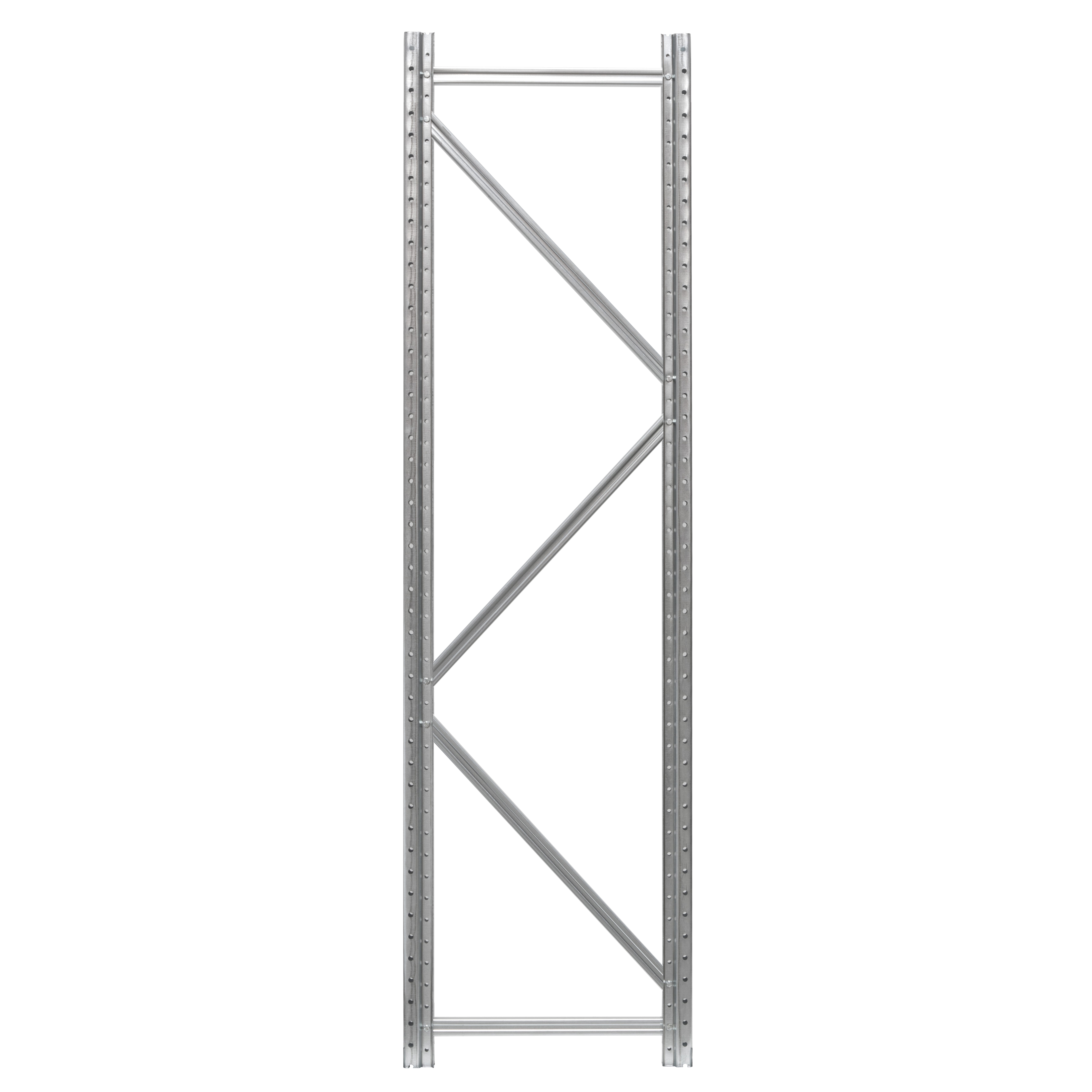 WSX 5000 staanderframe WSPR, hoogte 2400 mm, diepte 600 mm, 1,5mm dikte, galvanisch verzinkt