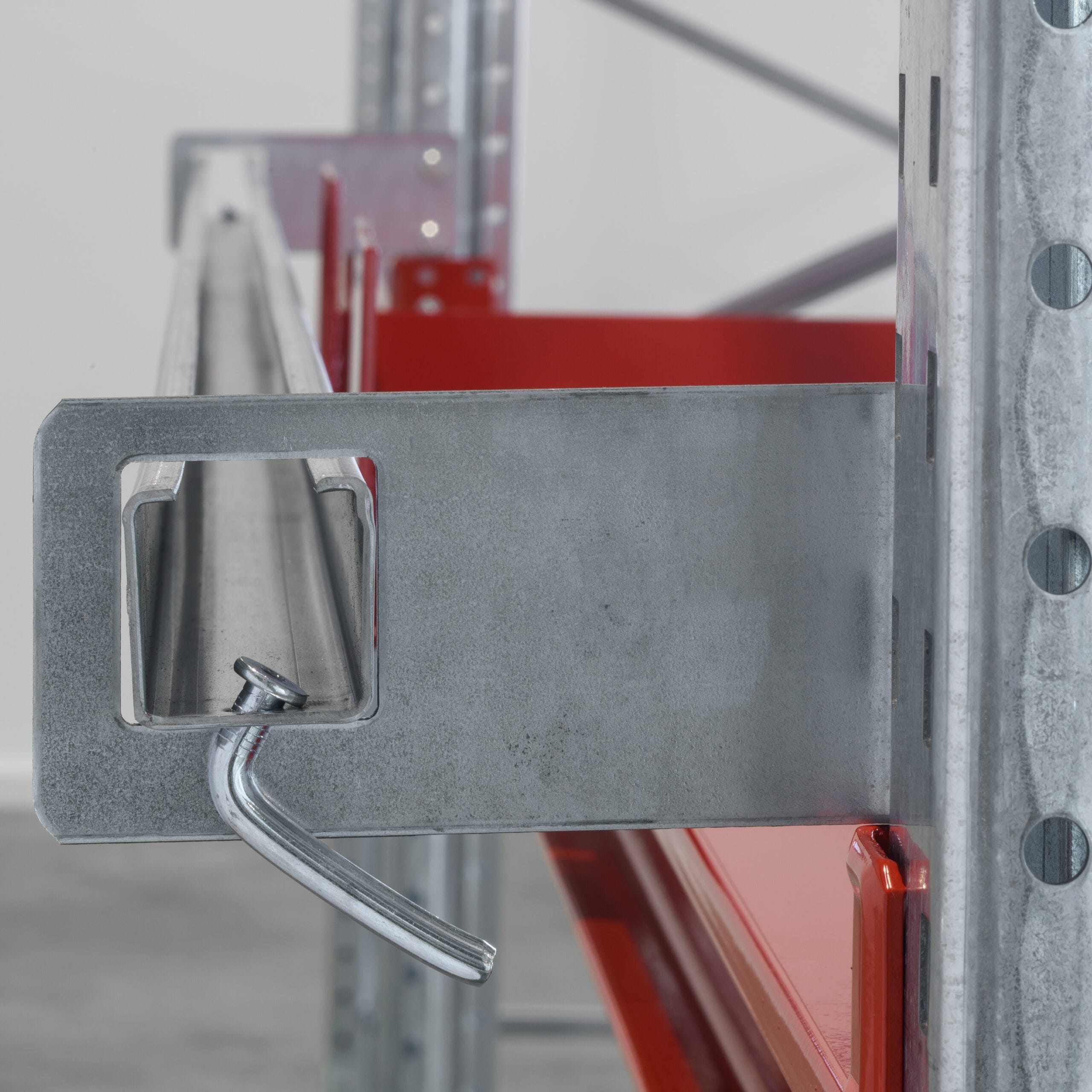 PRX 1000 doorschuifbeveiliging C46 x 1850 mm – verzinkt, incl. kleine onderdelen