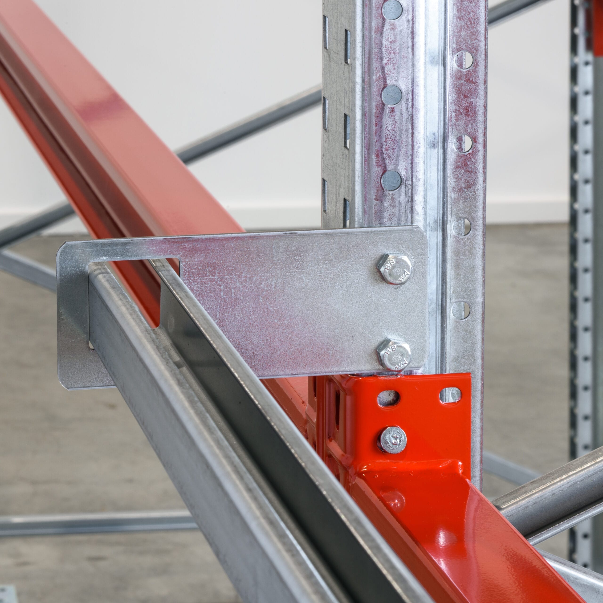 PRX 1000 doorschuifbeveiliging C46 x 1850 mm – verzinkt, incl. kleine onderdelen