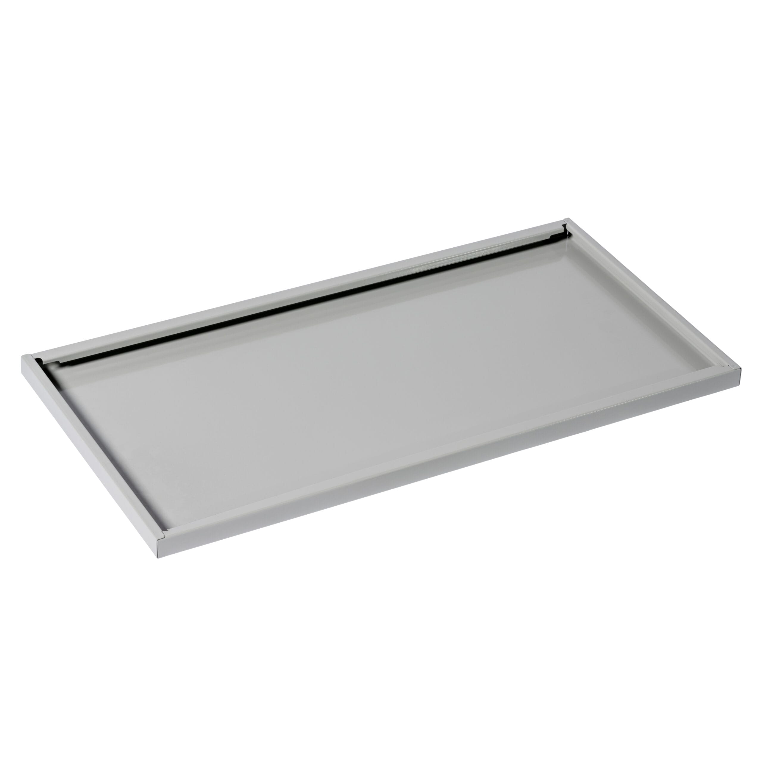 FBX 4000 legbord, gepoedercoat RAL7038, lengte 1000 mm, B=500 mm