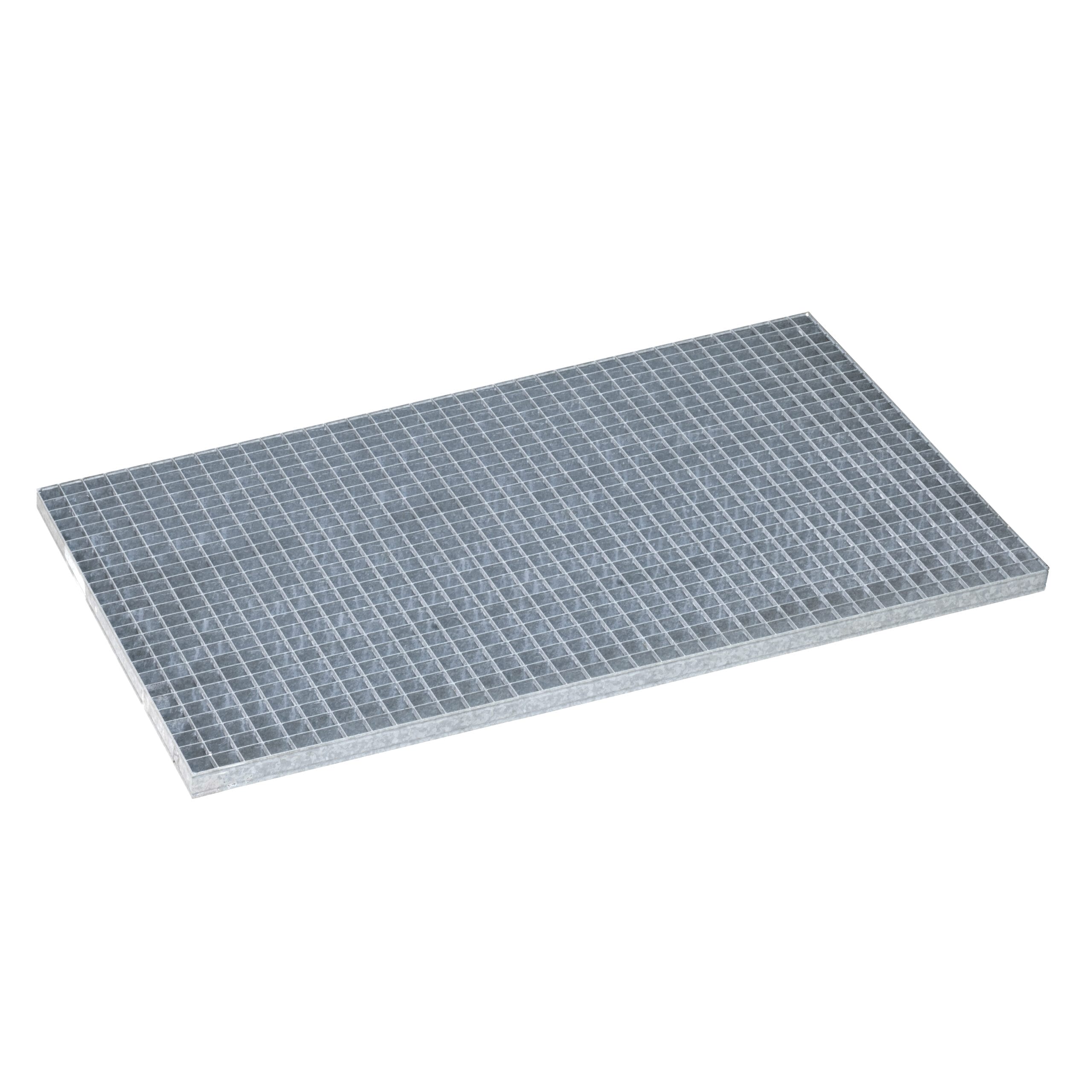 KSX 2000 roostervloer draagarmstelling KAR-SB-stelling, 1000x1300 mm, draagvermogen 14,72 kg/m², staal verzinkt