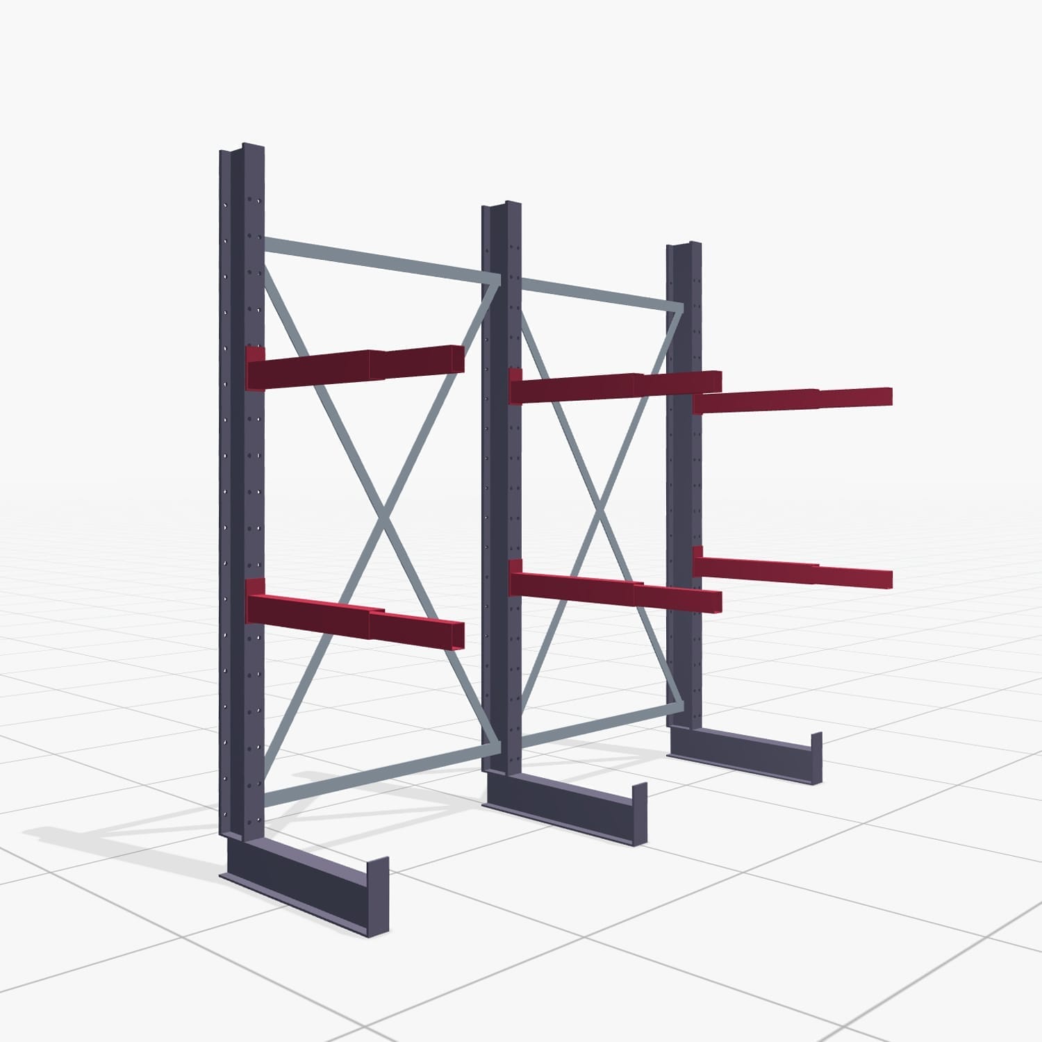 Schrijnwerkersstellingen KHX 3010, eenzijdig gebruik, H: 2.000 mm, B: 2066 mm, 500 mm (900 kg)