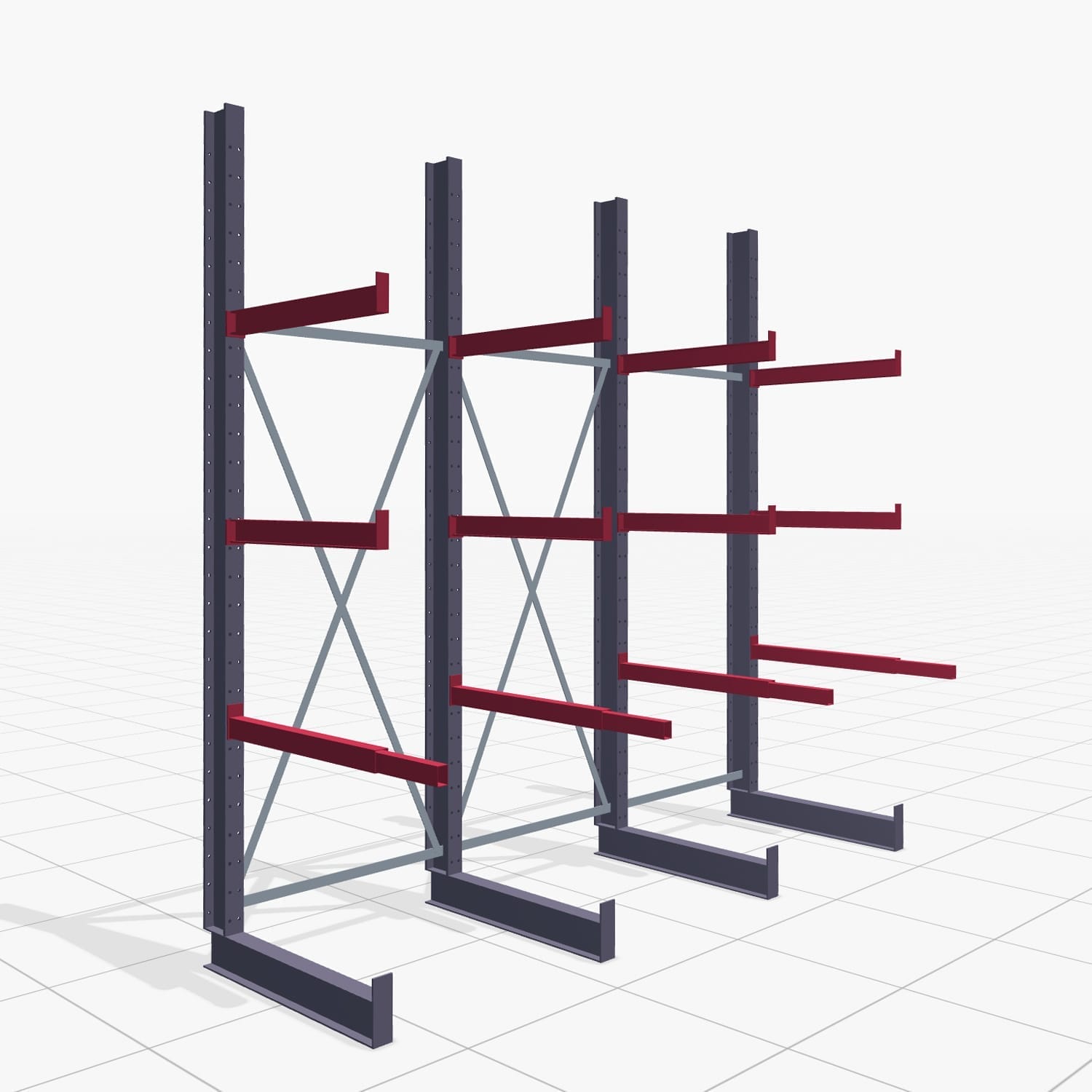 Schrijnwerkersstellingen KHX 3010, eenzijdig gebruik, H: 3.000 mm, B: 3076 mm, 800 mm (560 kg)