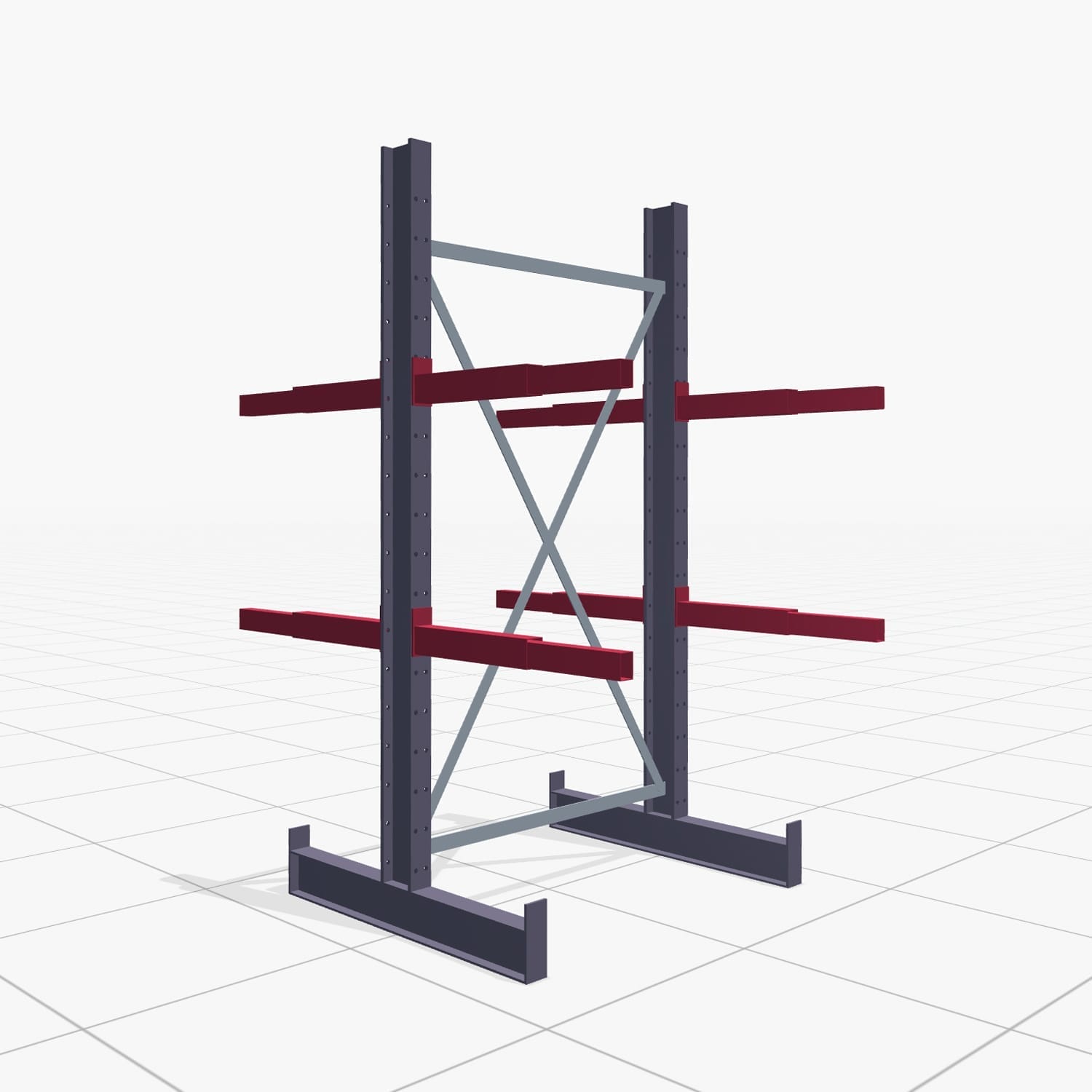 Schrijnwerkersstellingen KHX 3010, tweezijdig gebruik, H: 2.000 mm, B: 1065 mm, 400 mm (1.120 kg)