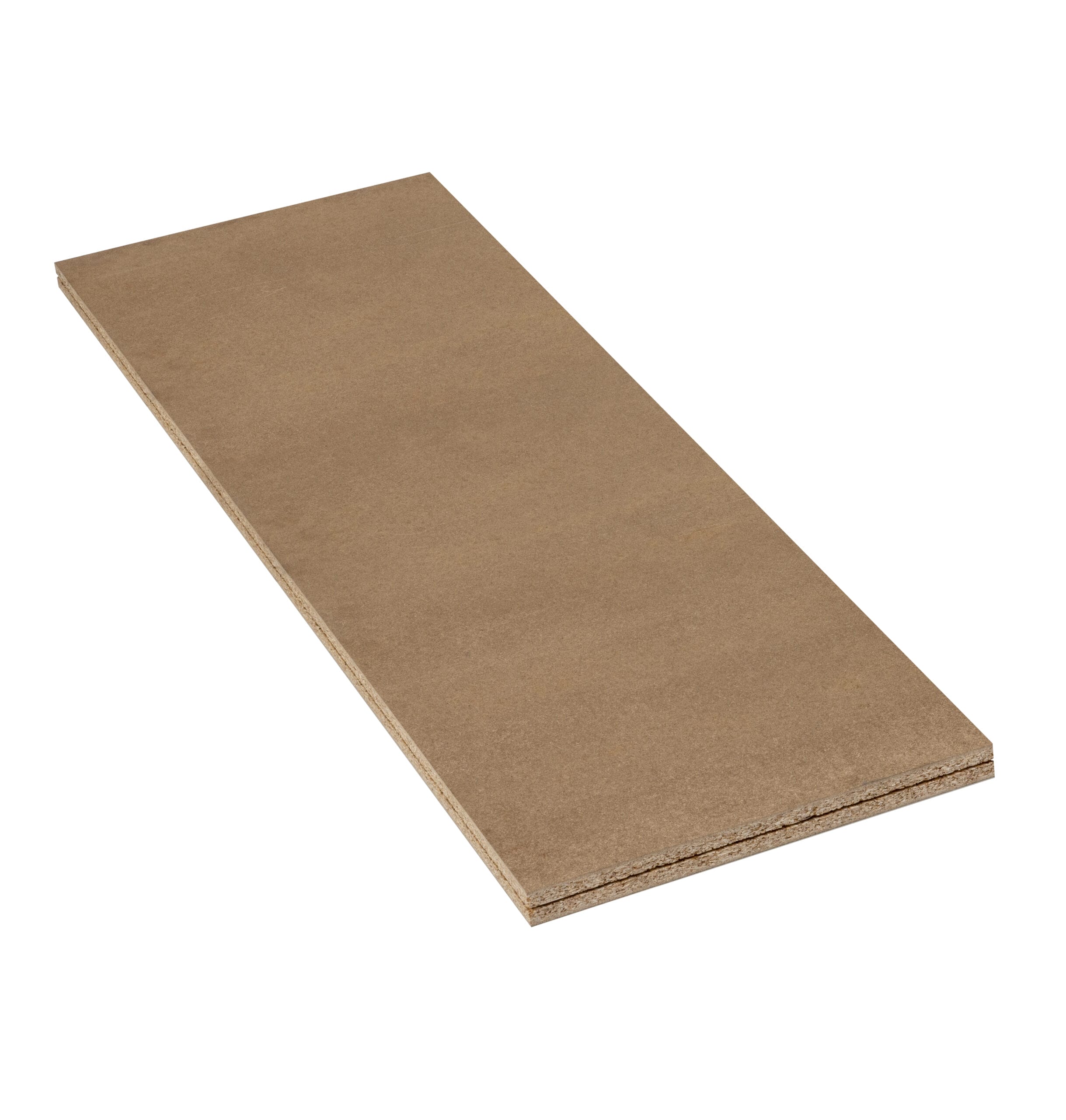 LBX 8000 spaanplaatvloer natuur/wit 1600 x 510 mm, dikte 38 mm, melaminehars gecoat wit