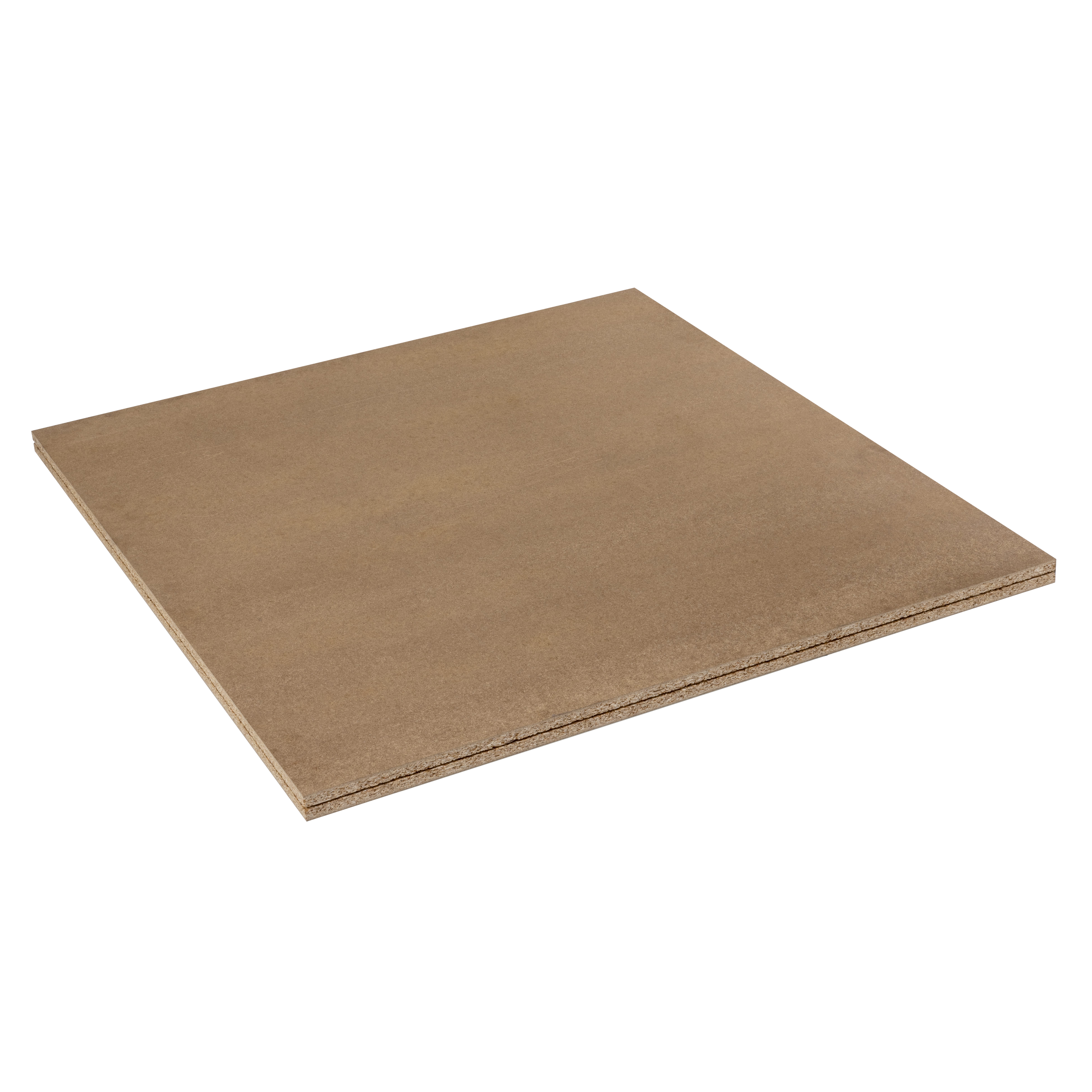 LBX 8000 spaanplaatvloer naturel/wit 1250 x 1150 mm, dikte 38 mm, met melaminehars gecoat wit