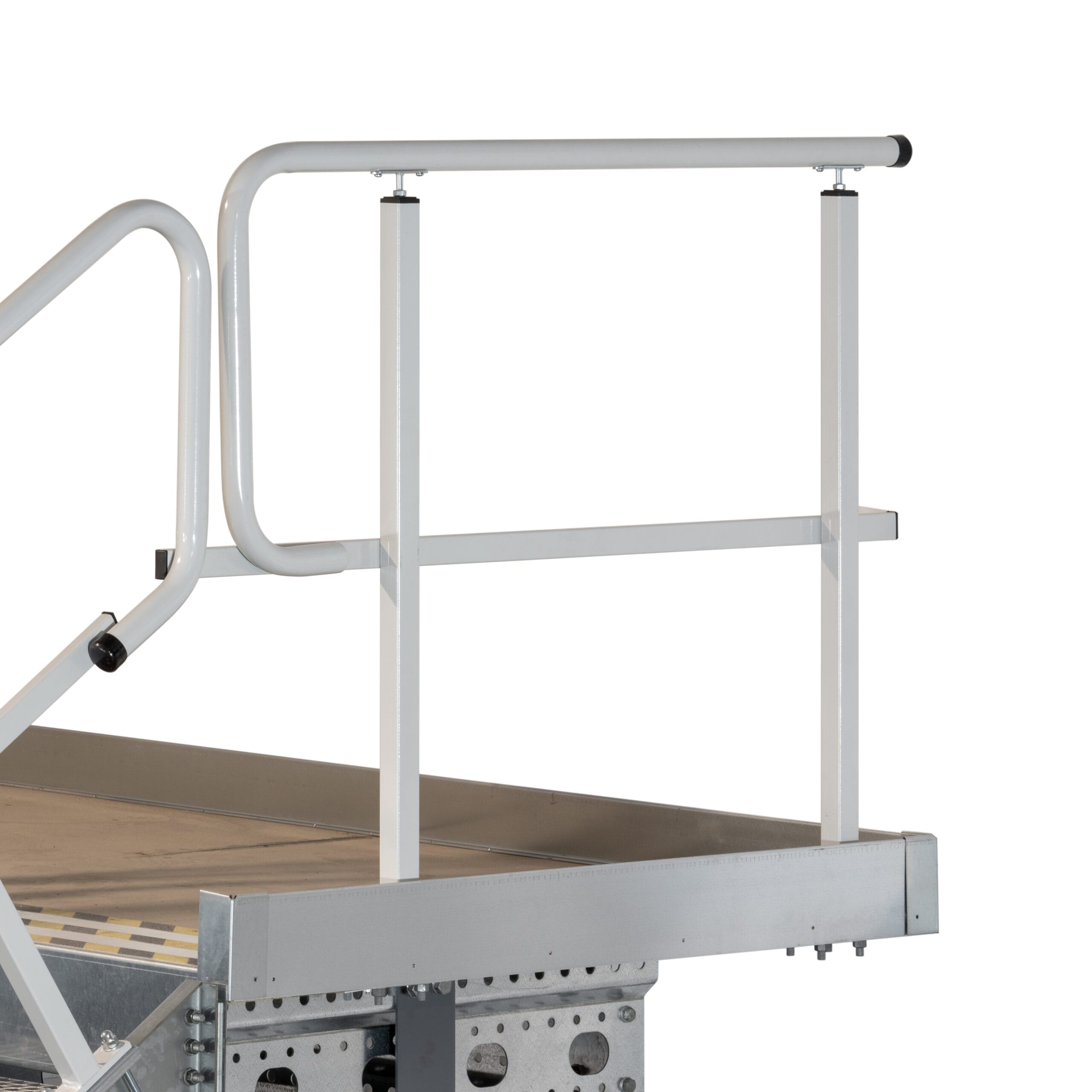 LBX 8000 Podest, complete bouwgroep, incl. accessoires, RAL 7035 lichtgrijs