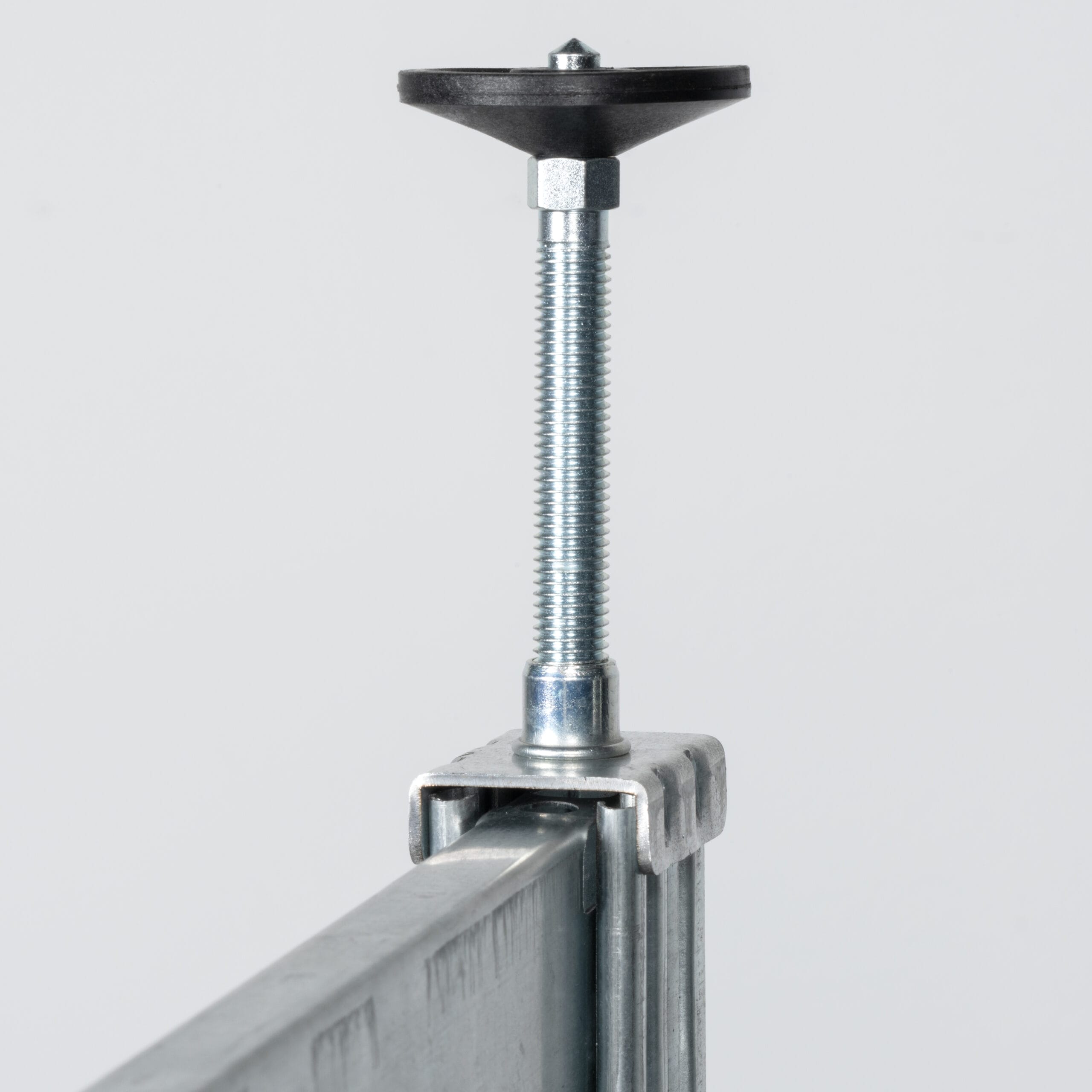 FBX 4000 in hoogte verstelbare plafondbevestiging met PVC-stelschroef