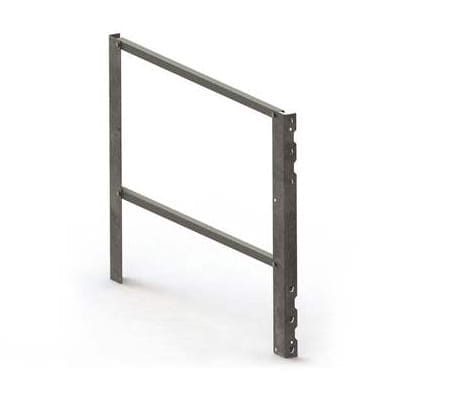 Eindraamverhoging 500mm, U-profiel, Palletstelling Raecks