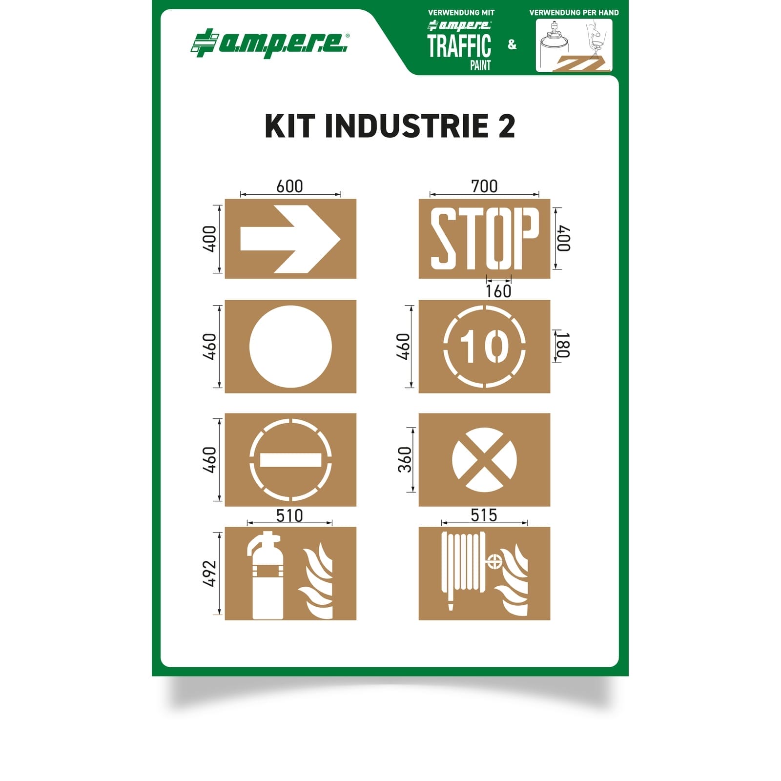 RMX sjablonen KIT Industrie 2