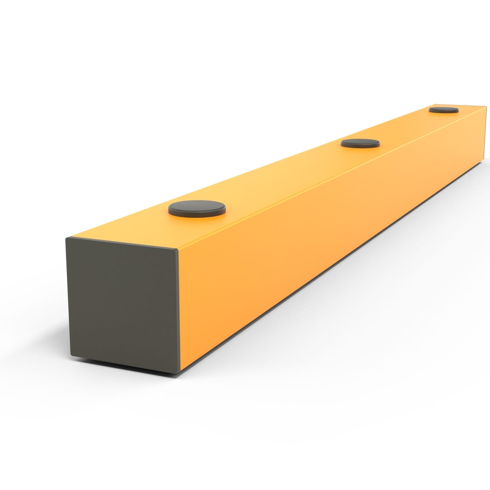 RMX Mammut vloerbarrière Flex, 1,20 m lengte, geel