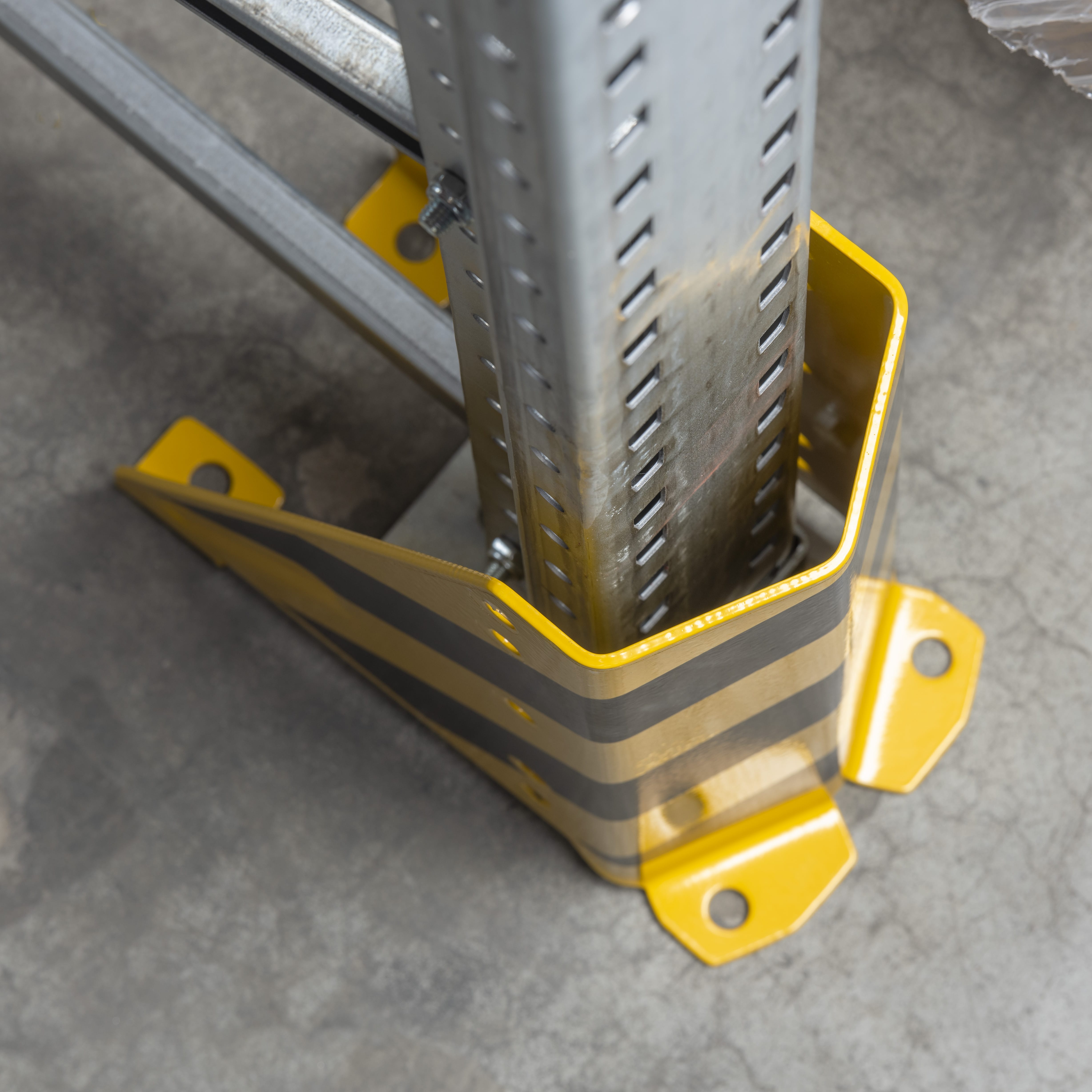 RMX aanrijd-/rambeveiliging, U-profiel, geel/zwart