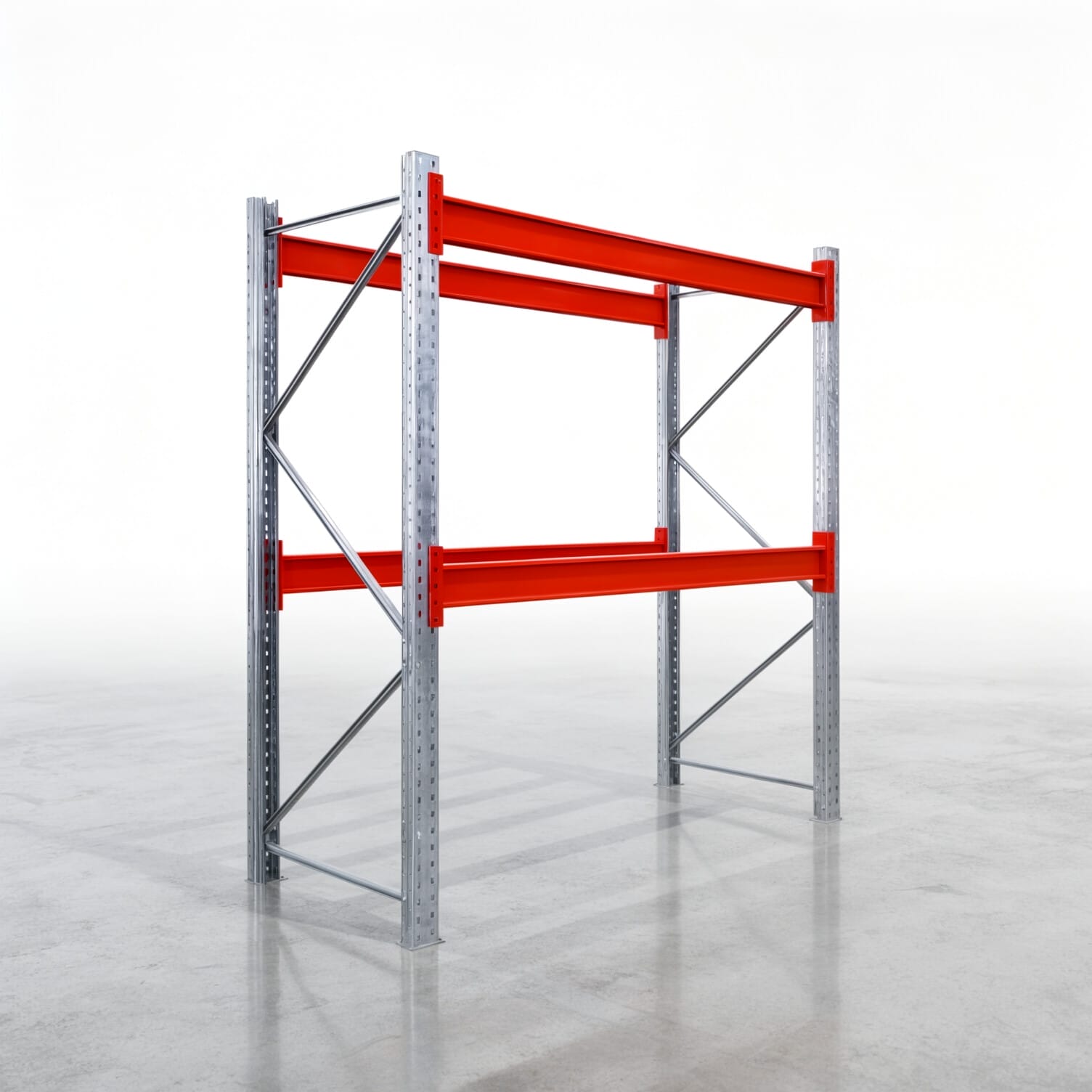 Palletstellingen PRX 1000, Europalette, H: 2.100 mm, B: 2.000 mm, Palletgewicht: 1.000 kg, Palletplaatsen: 6