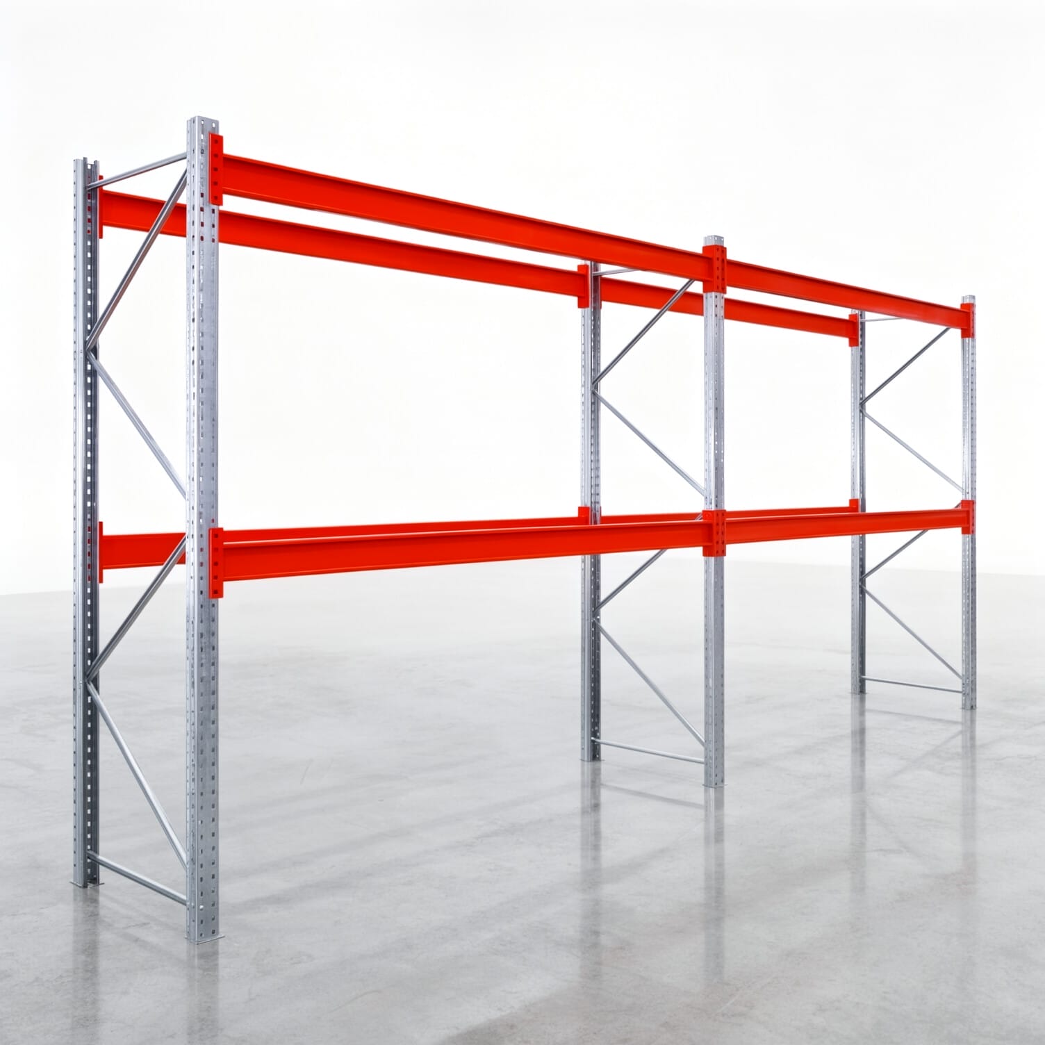 Palletstellingen PRX 1000, Europalette, H: 2.600 mm, B: 5.700 mm, Palletgewicht: 1.000 kg, Palletplaatsen: 18