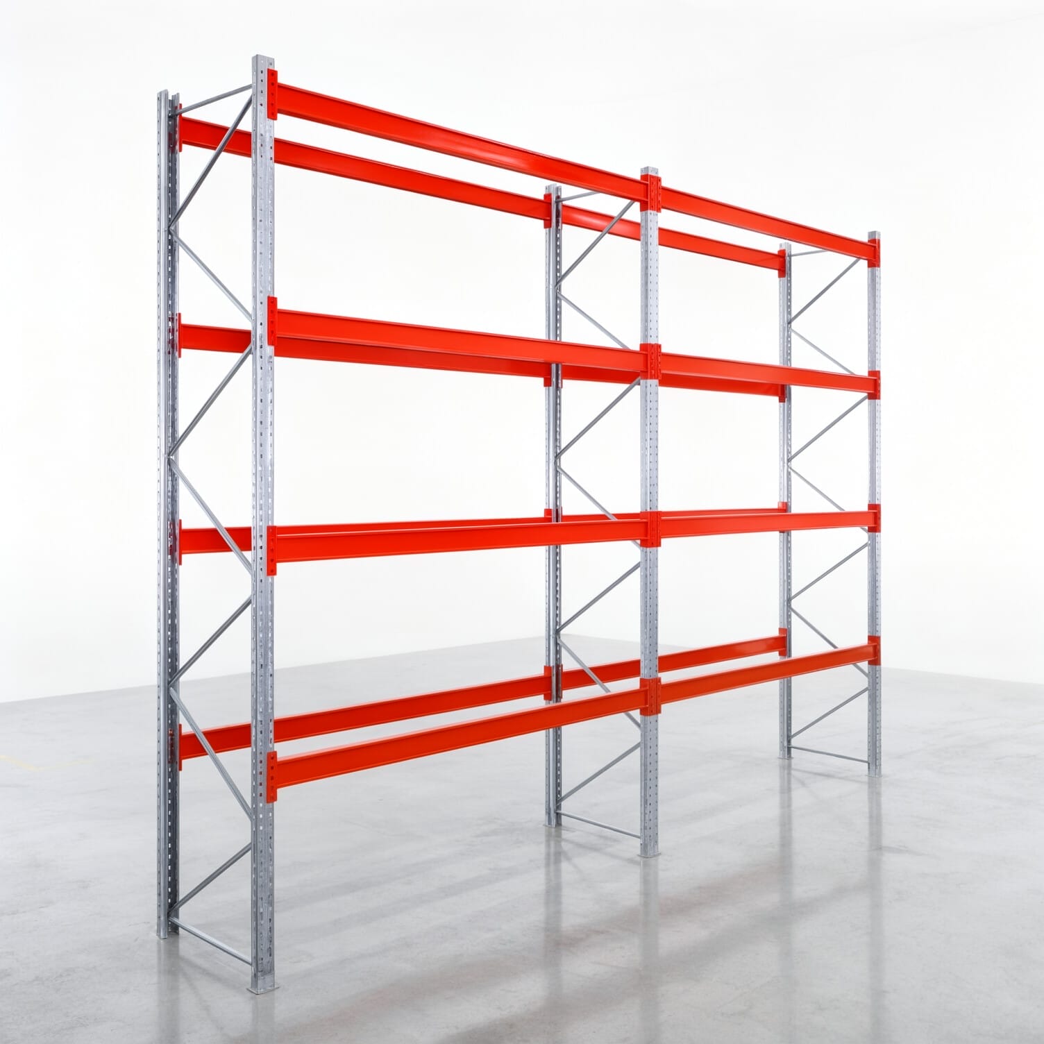 Palletstellingen PRX 1000, Europalette, H: 4.100 mm, B: 5.700 mm, Palletgewicht: 1.000 kg, Palletplaatsen: 30