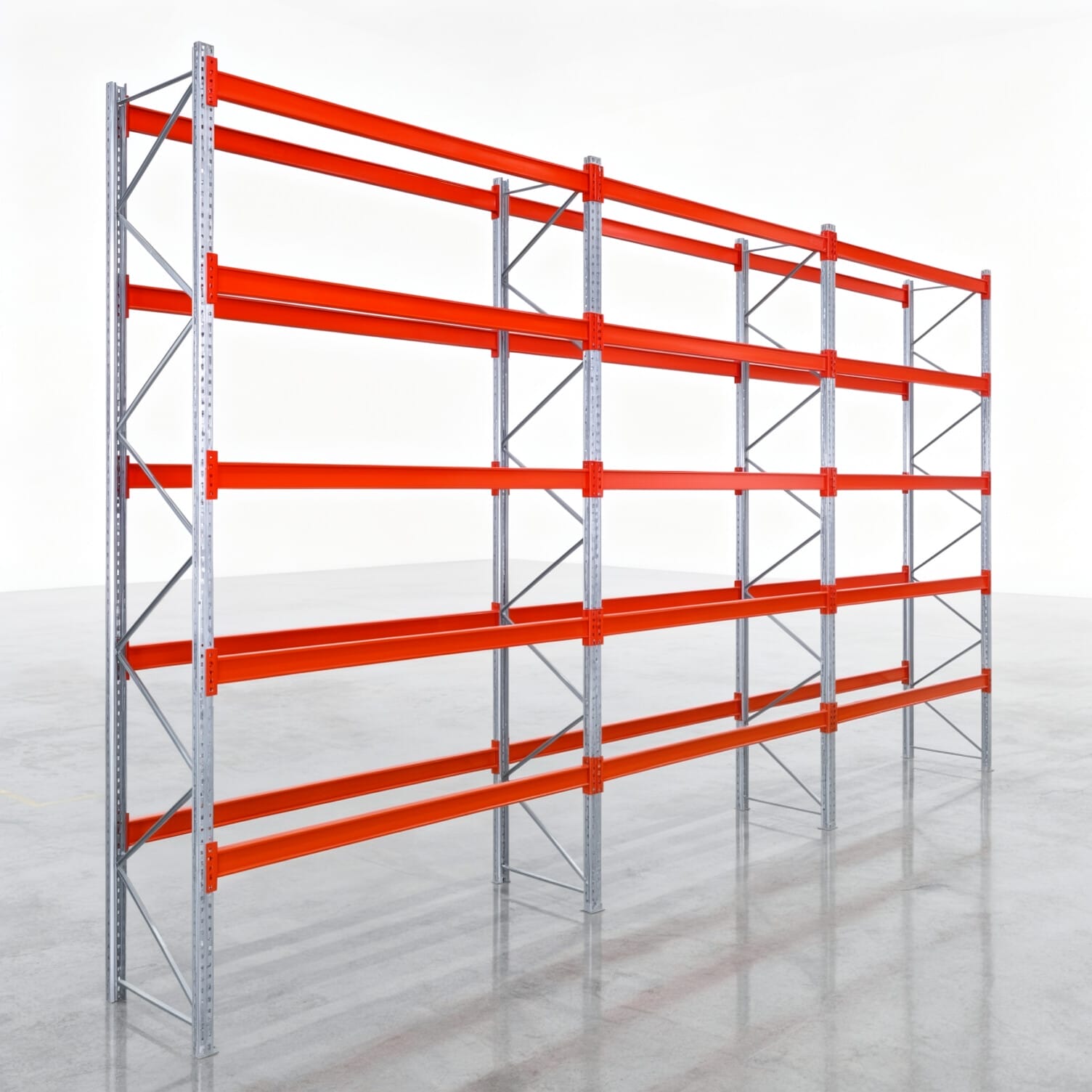 Palletstellingen PRX 1000, Europalette, H: 4.600 mm, B: 8.500 mm, Palletgewicht: 1.000 kg, Palletplaatsen: 54