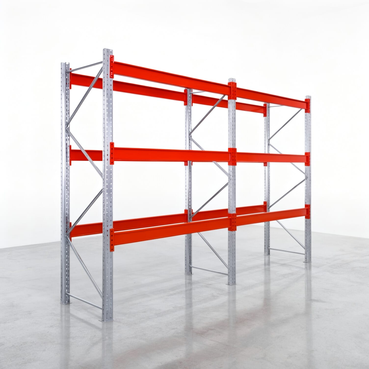 Palletstellingen PRX 1000, Europalette, H: 2.600 mm, B: 3.900 mm, Palletgewicht: 1.000 kg, Palletplaatsen: 16