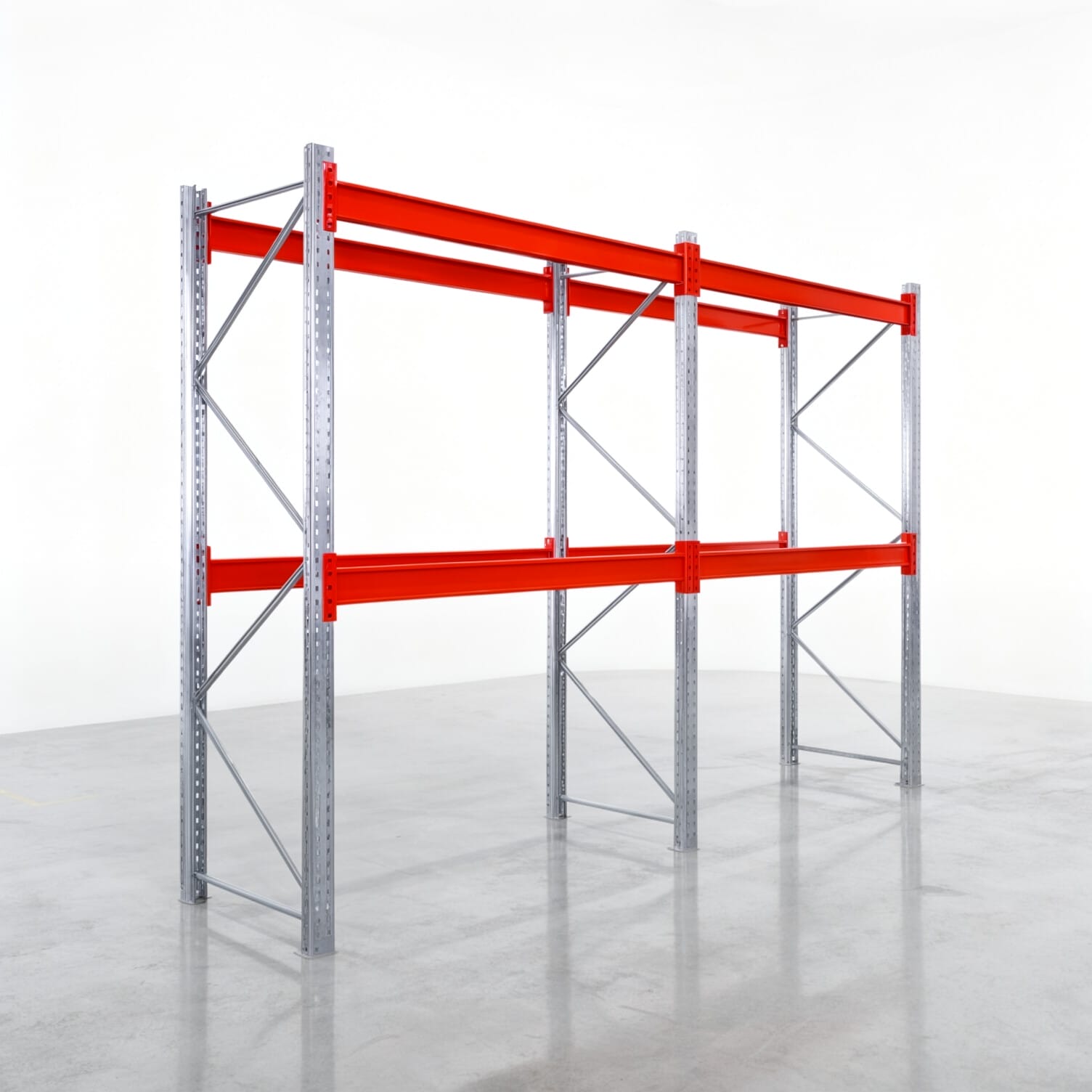 Palletstellingen PRX 1000, Europalette, H: 2.600 mm, B: 3.900 mm, Palletgewicht: 1.000 kg, Palletplaatsen: 12