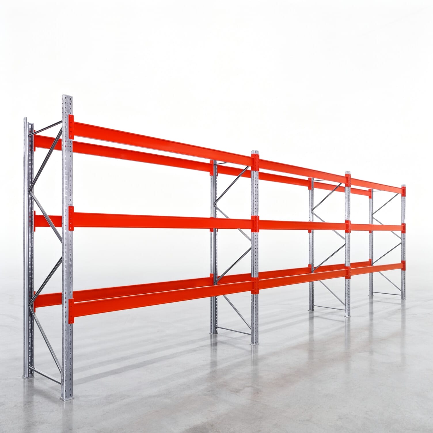 Palletstellingen PRX 1000, Europalette, H: 2.600 mm, B: 8.500 mm, Palletgewicht: 1.250 kg, Palletplaatsen: 36