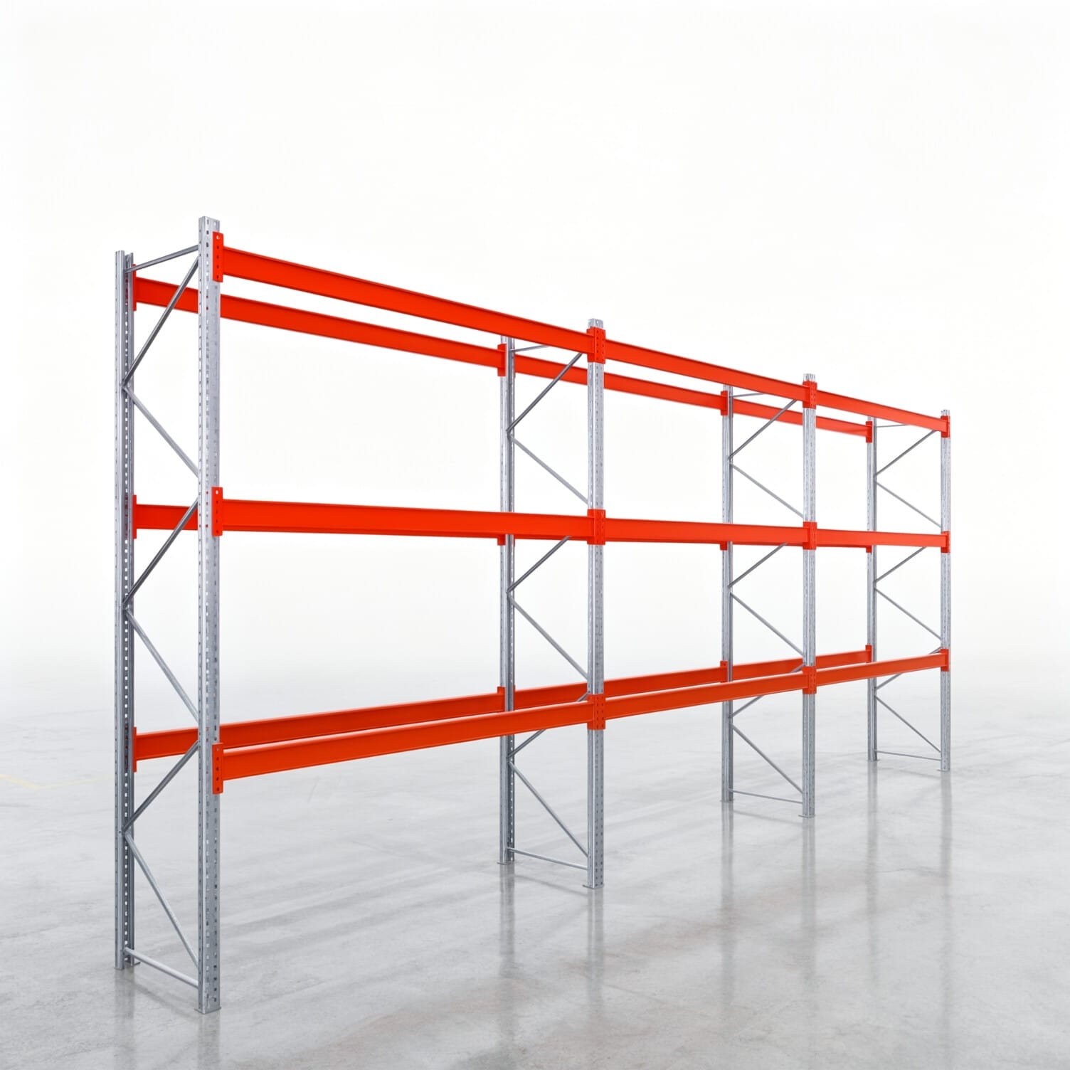 Palletstellingen PRX 1000, Europalette, H: 3.600 mm, B: 8.500 mm, Palletgewicht: 1.250 kg, Palletplaatsen: 36