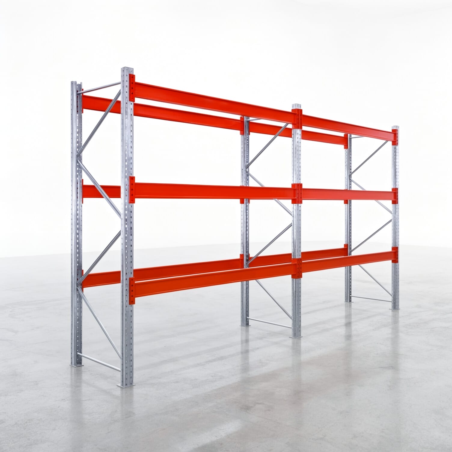 Palletstellingen PRX 1000, Industriepalette, H: 2.600 mm, B: 3.900 mm, Palletgewicht: 500 kg, Palletplaatsen: 16