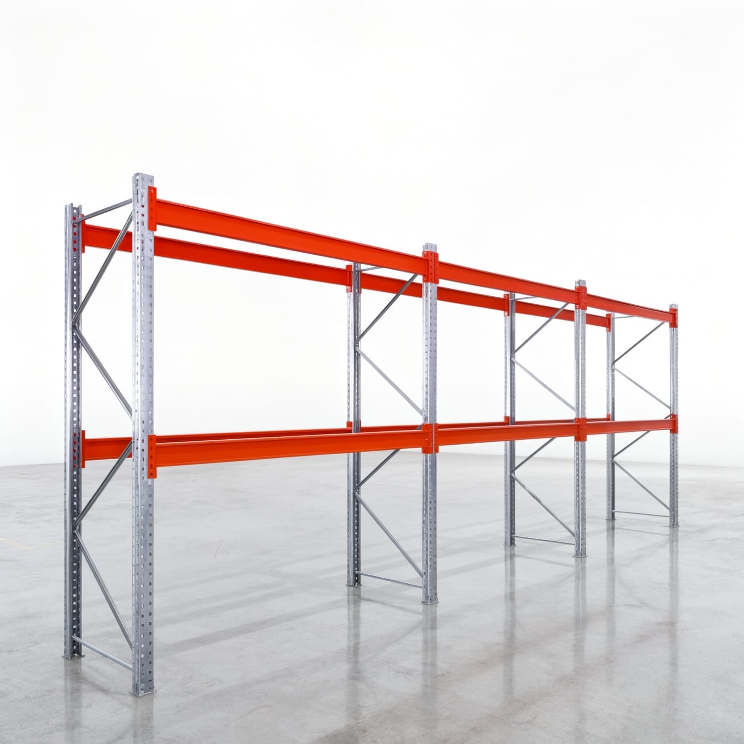 Palletstellingen PRX 1000, Industriepalette, H: 2.600 mm, B: 5.800 mm, Palletgewicht: 1.000 kg, Palletplaatsen: 18