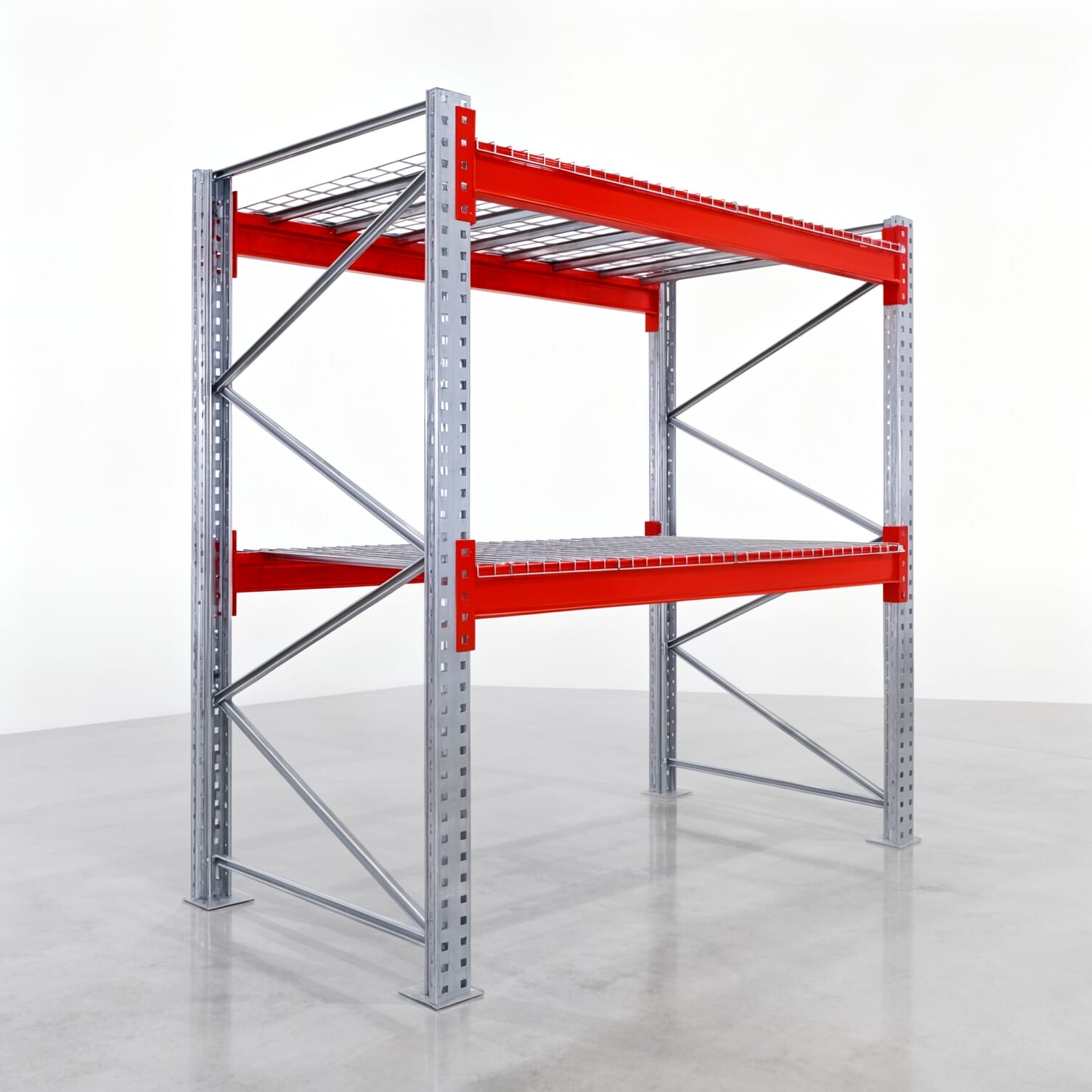 Palletstellingen PRX 1000, Europalette, H: 2.100 mm, B: 2.000 mm, Palletgewicht: 500 kg, Palletplaatsen: 6