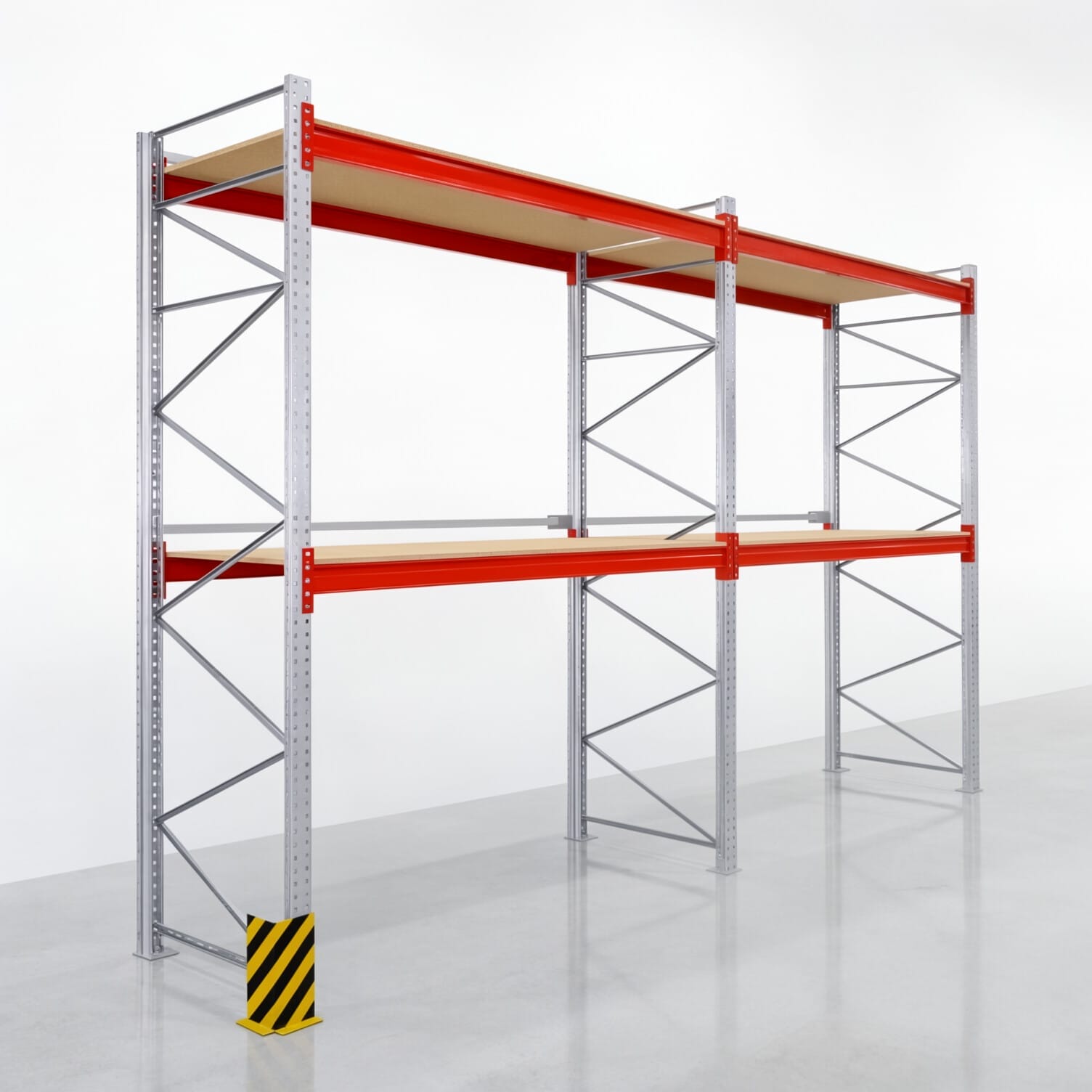 Palletstellingen PRX 1000, Europalette, H: 3.600 mm, B: 5.700 mm, Palletgewicht: 500 kg, Palletplaatsen: 18