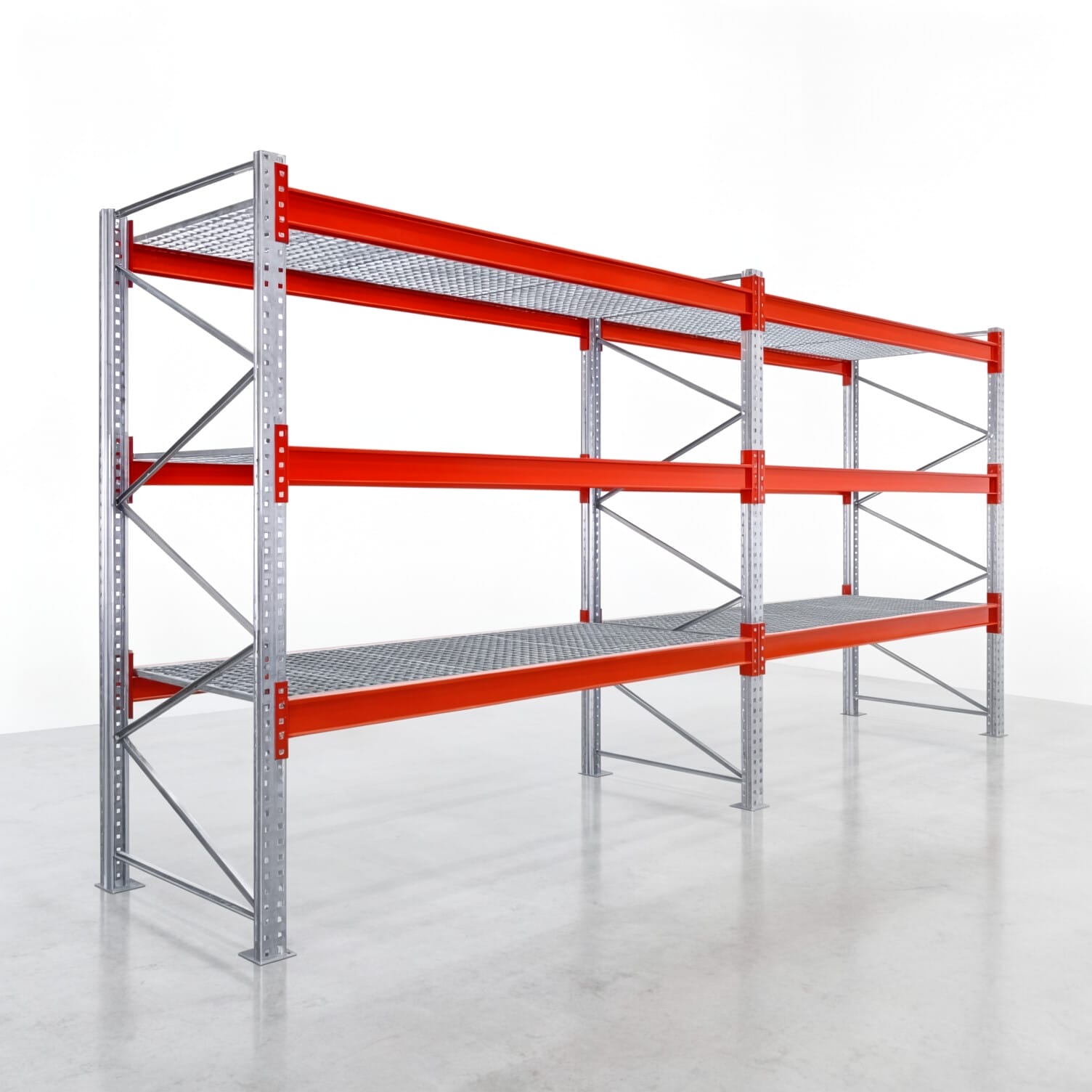 Palletstellingen PRX 1000, Europalette, H: 2.600 mm, B: 5.700 mm, Palletgewicht: 500 kg, Palletplaatsen: 24