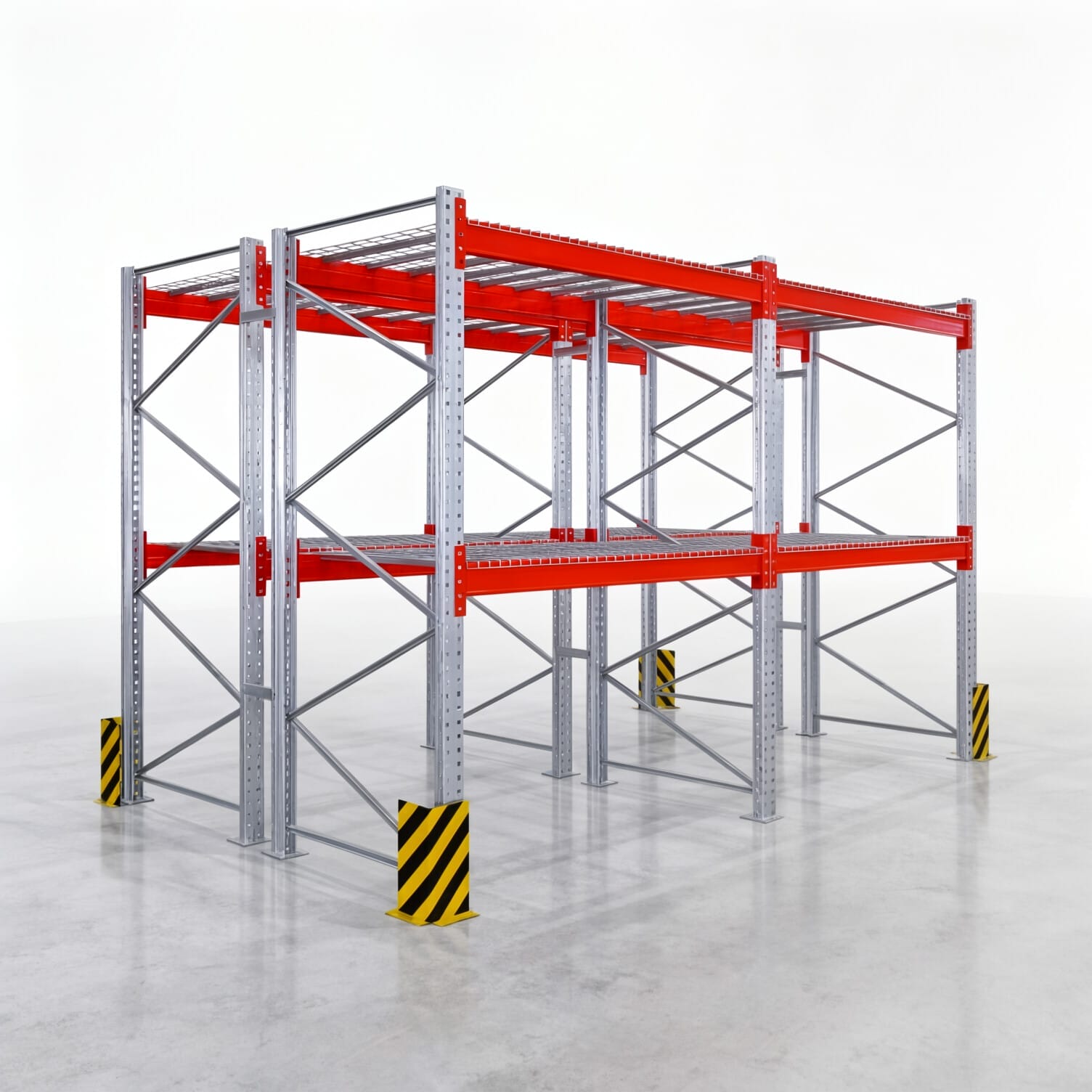 Palletstellingen PRX 1000, Europalette, H: 2.600 mm, B: 3.900 mm, Palletgewicht: 1.250 kg, Palletplaatsen: 12