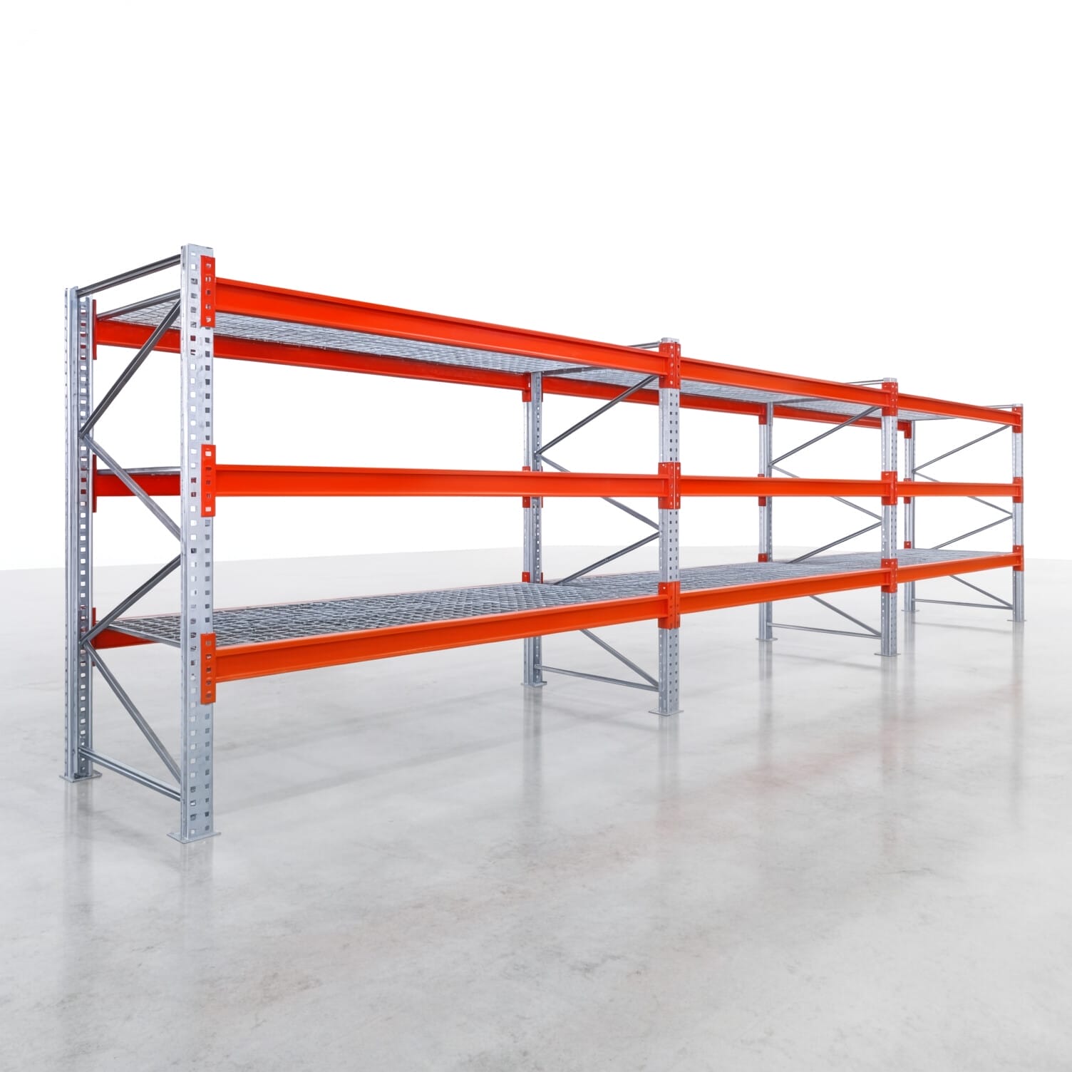 Palletstellingen PRX 1000, Europalette, H: 2.100 mm, B: 8.500 mm, Palletgewicht: 750 kg, Palletplaatsen: 36