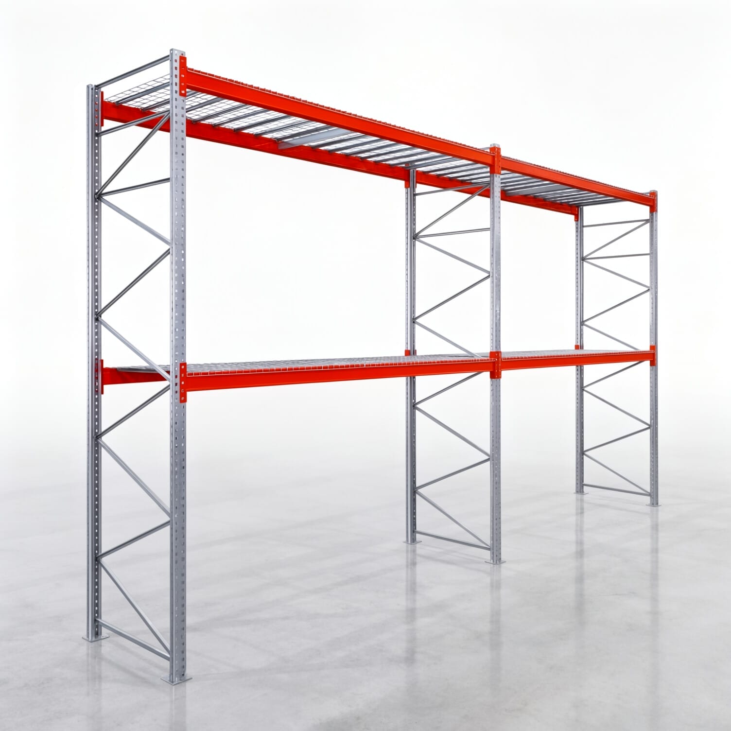 Palletstellingen PRX 1000, Europalette, H: 4.100 mm, B: 7.500 mm, Palletgewicht: 1.000 kg, Palletplaatsen: 24