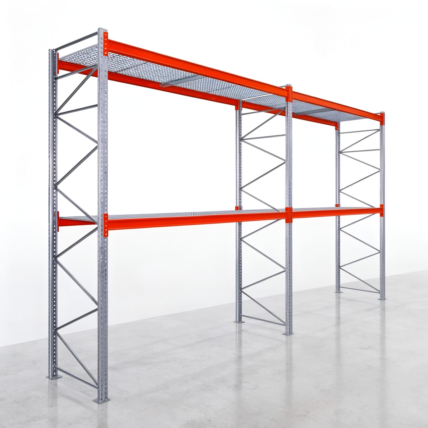 Palletstellingen PRX 1000, Europalette, H: 4.100 mm, B: 7.500 mm, Palletgewicht: 1.000 kg, Palletplaatsen: 24