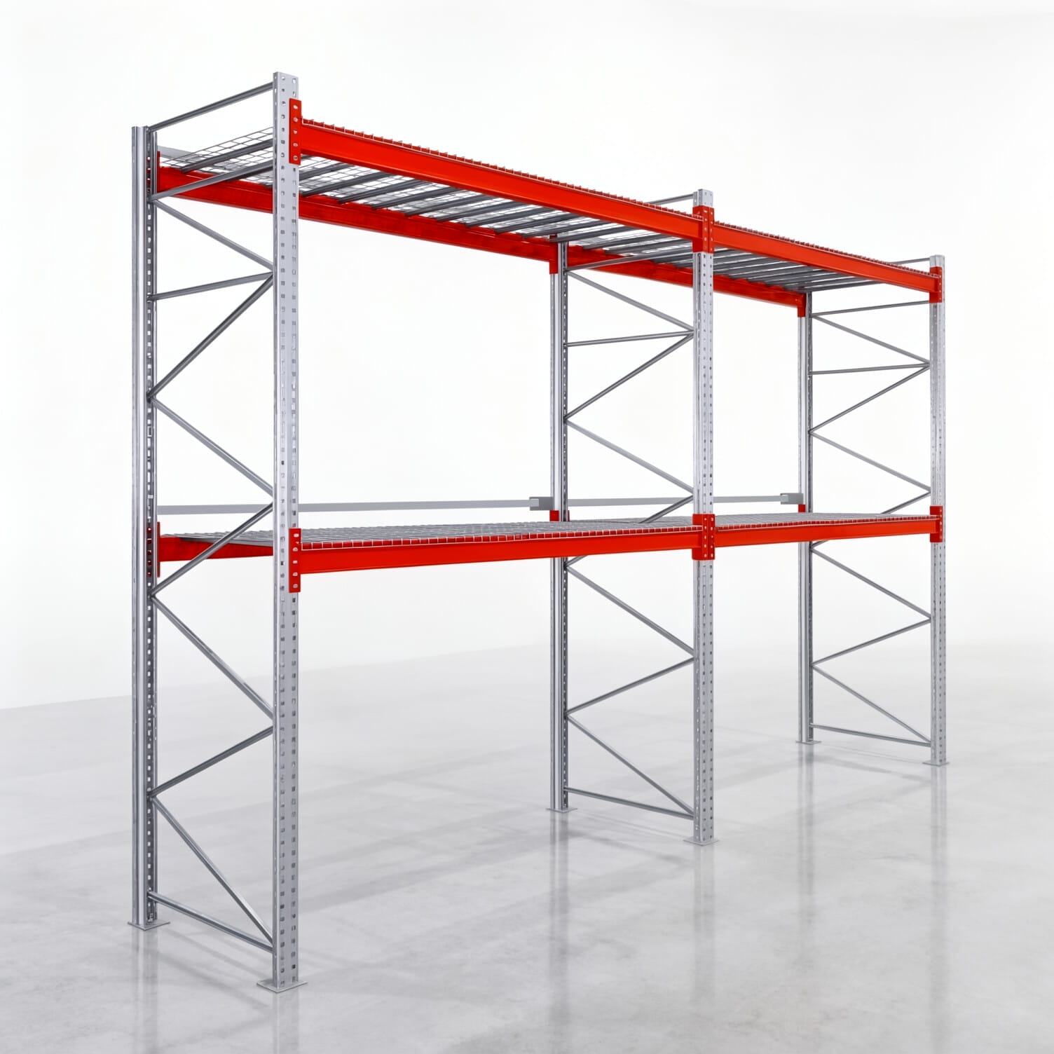 Palletstellingen PRX 1000, Europalette, H: 3.600 mm, B: 5.700 mm, Palletgewicht: 500 kg, Palletplaatsen: 18