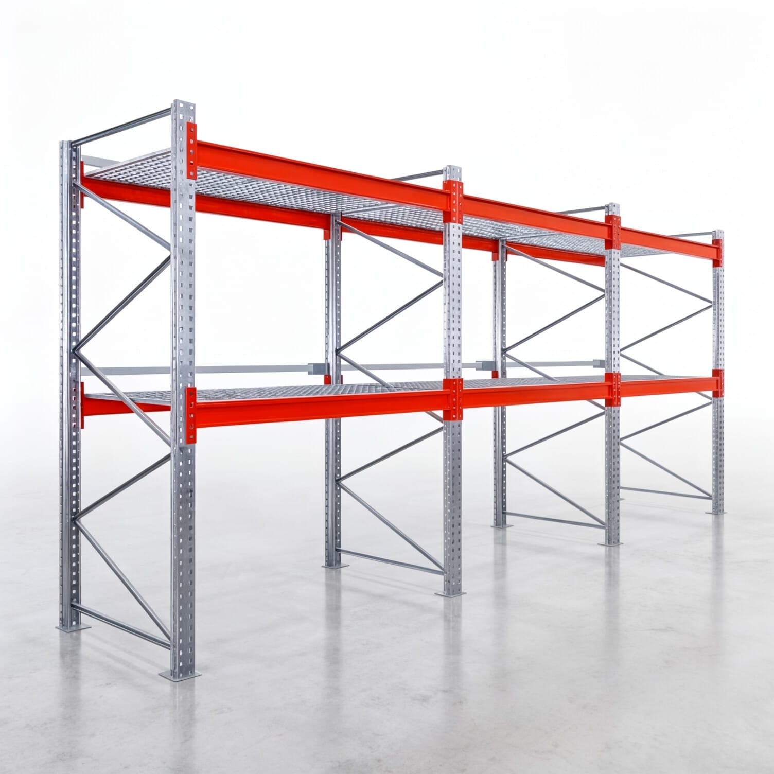 Palletstellingen PRX 1000, Europalette, H: 2.600 mm, B: 5.800 mm, Palletgewicht: 1.000 kg, Palletplaatsen: 18