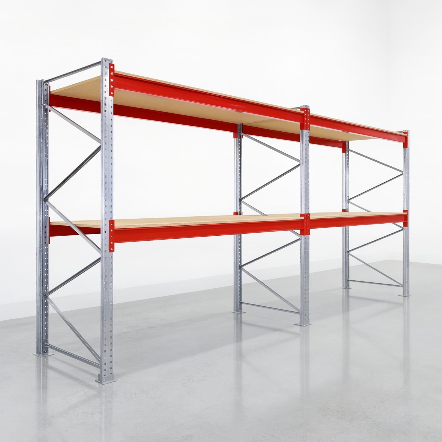 Palletstellingen PRX 1000, Europalette, H: 2.600 mm, B: 5.700 mm, Palletgewicht: 500 kg, Palletplaatsen: 18