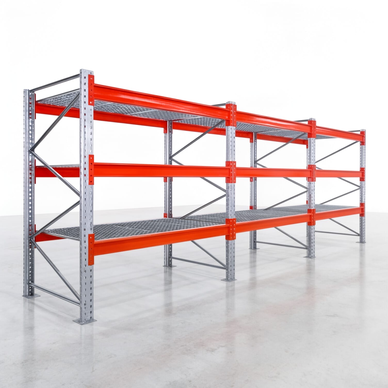 Palletstellingen PRX 1000, Europalette, H: 2.100 mm, B: 5.800 mm, Palletgewicht: 500 kg, Palletplaatsen: 24