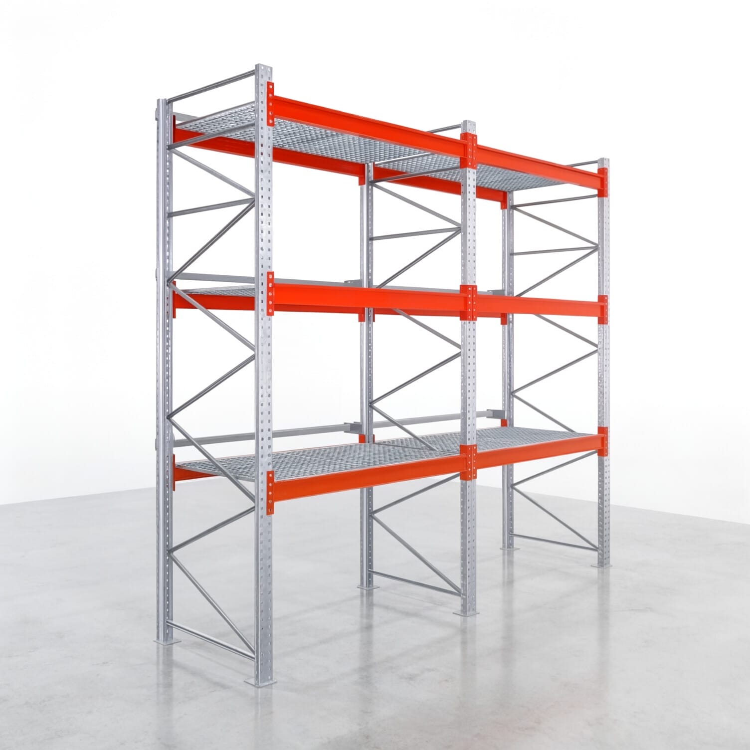 Palletstellingen PRX 1000, Europalette, H: 3.600 mm, B: 3.900 mm, Palletgewicht: 1.000 kg, Palletplaatsen: 16