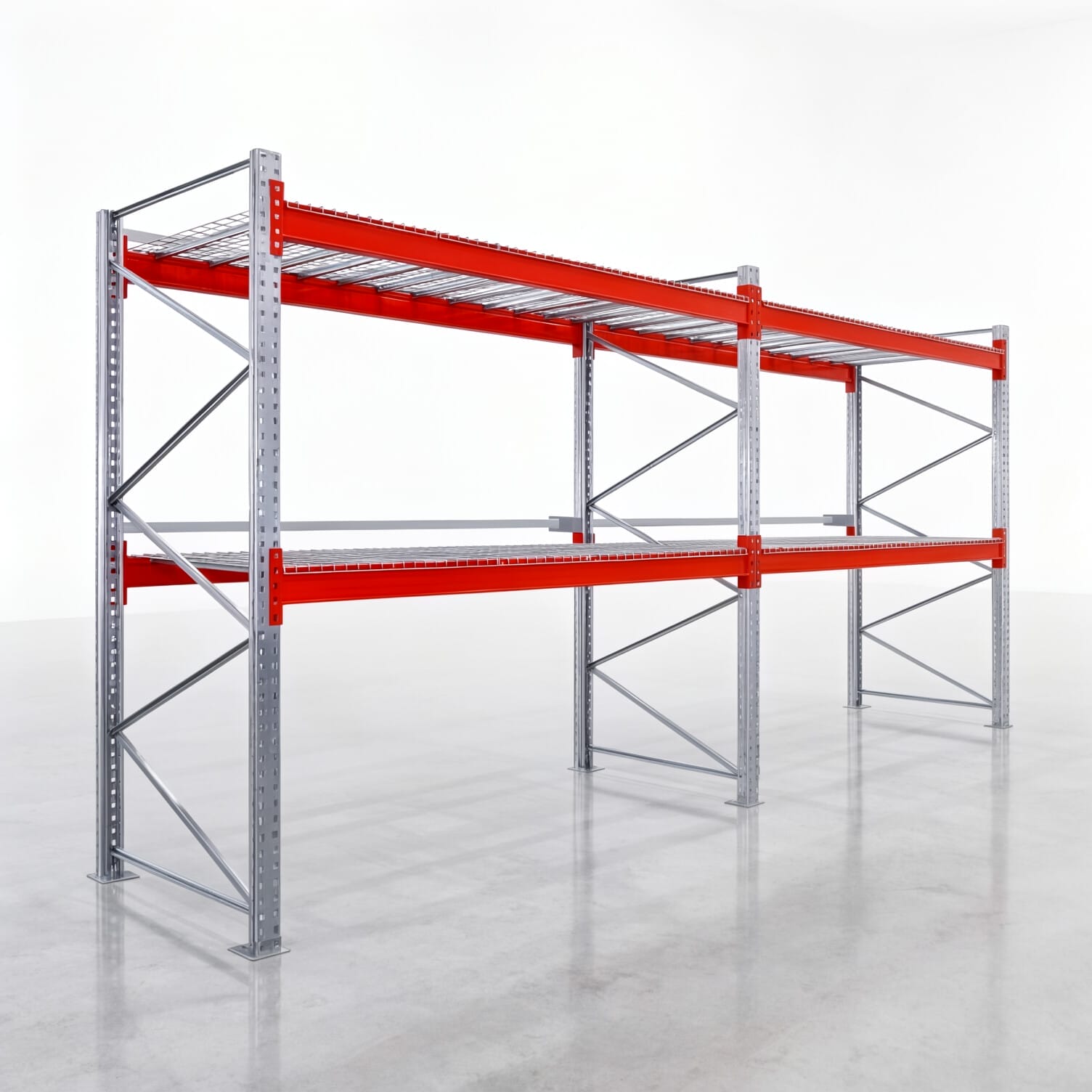 Palletstellingen PRX 1000, Europalette, H: 2.600 mm, B: 5.700 mm, Palletgewicht: 750 kg, Palletplaatsen: 18