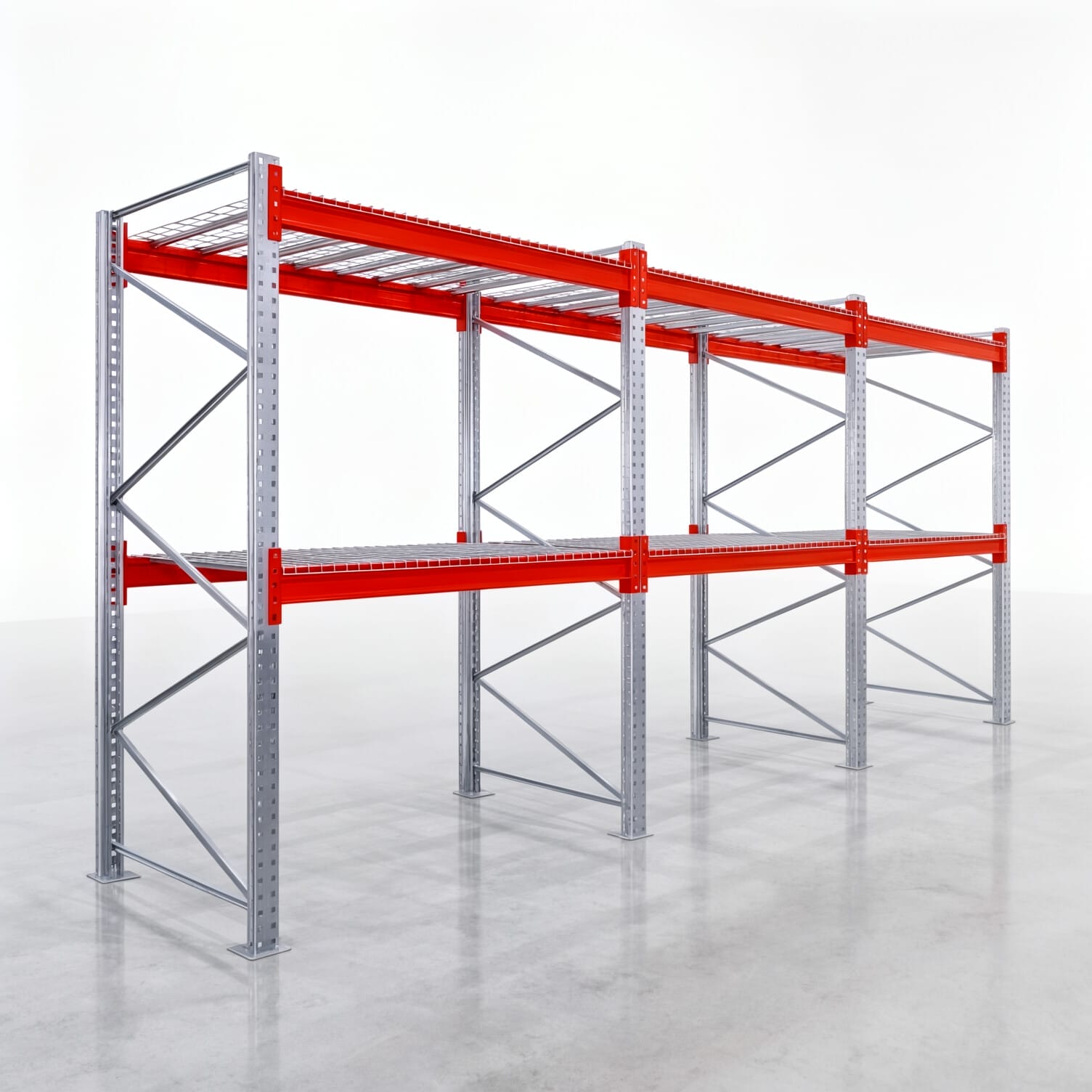 Palletstellingen PRX 1000, Europalette, H: 2.600 mm, B: 5.800 mm, Palletgewicht: 1.000 kg, Palletplaatsen: 18