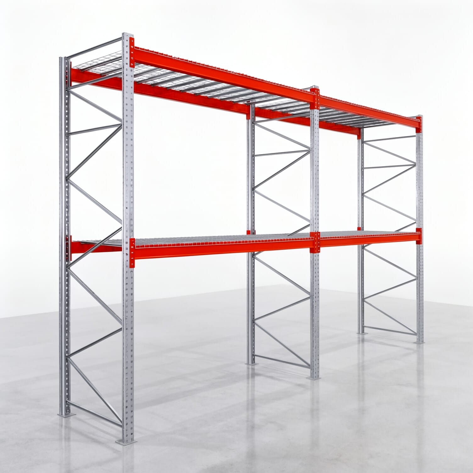 Palletstellingen PRX 1000, Europalette, H: 3.600 mm, B: 5.700 mm, Palletgewicht: 500 kg, Palletplaatsen: 18