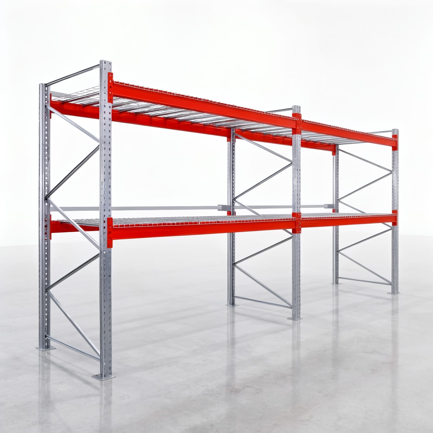 Palletstellingen PRX 1000, Europalette, H: 2.600 mm, B: 5.700 mm, Palletgewicht: 750 kg, Palletplaatsen: 18