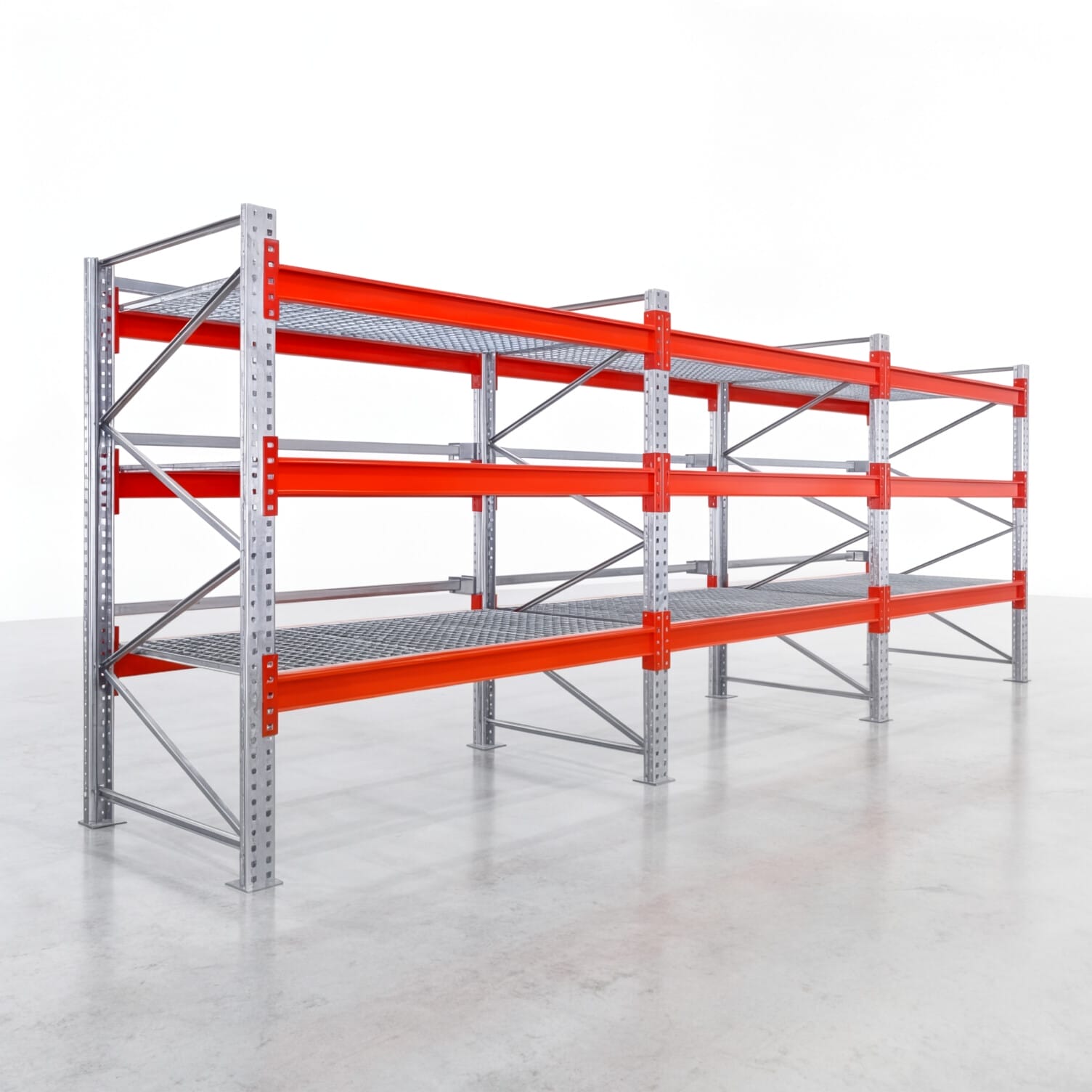 Palletstellingen PRX 1000, Europalette, H: 2.100 mm, B: 5.800 mm, Palletgewicht: 1.250 kg, Palletplaatsen: 24