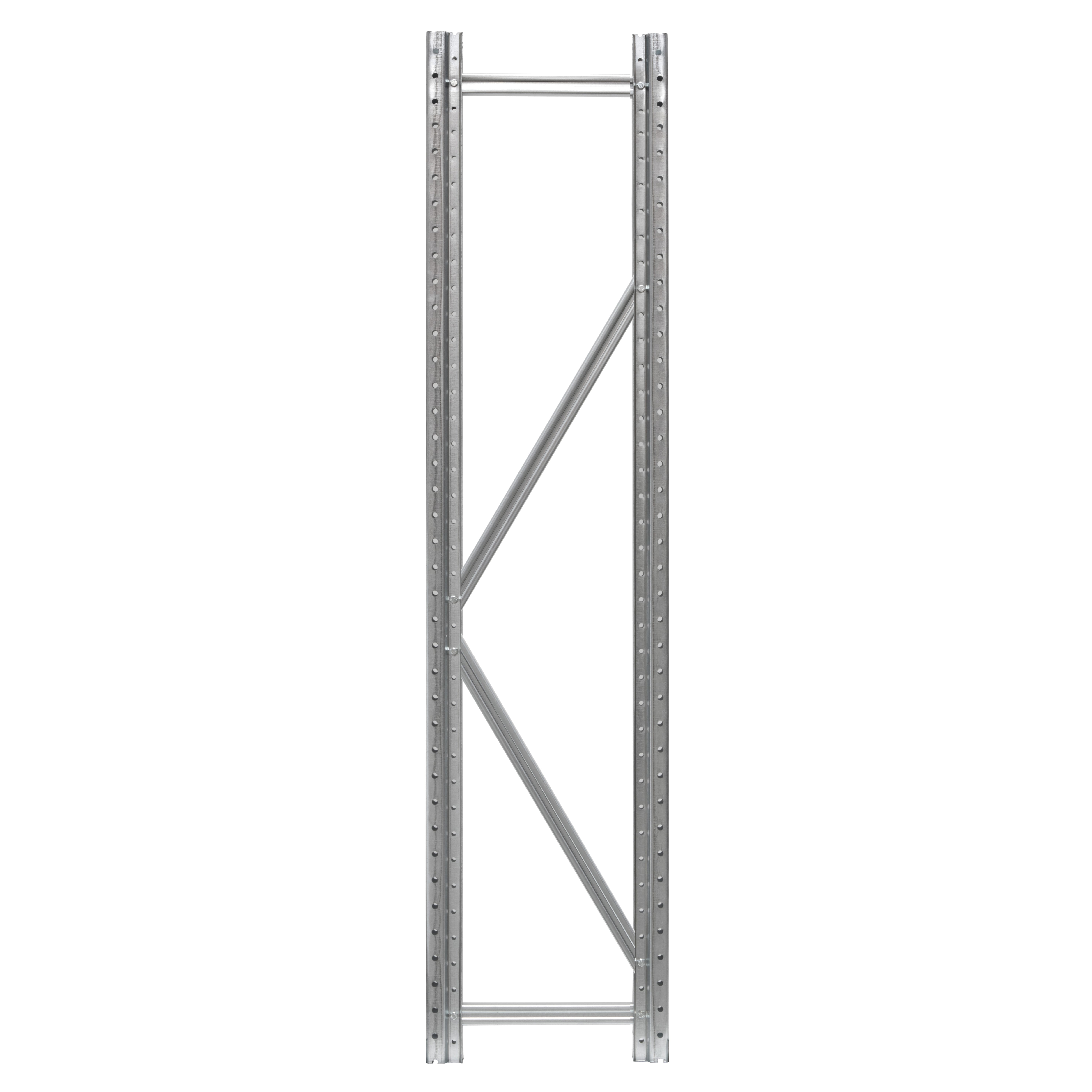 WSX 5000 staanderframe WSPR, Hoogte 2000 mm, Diepte 400 mm, 1,5mm dikte, galvanisch verzinkt