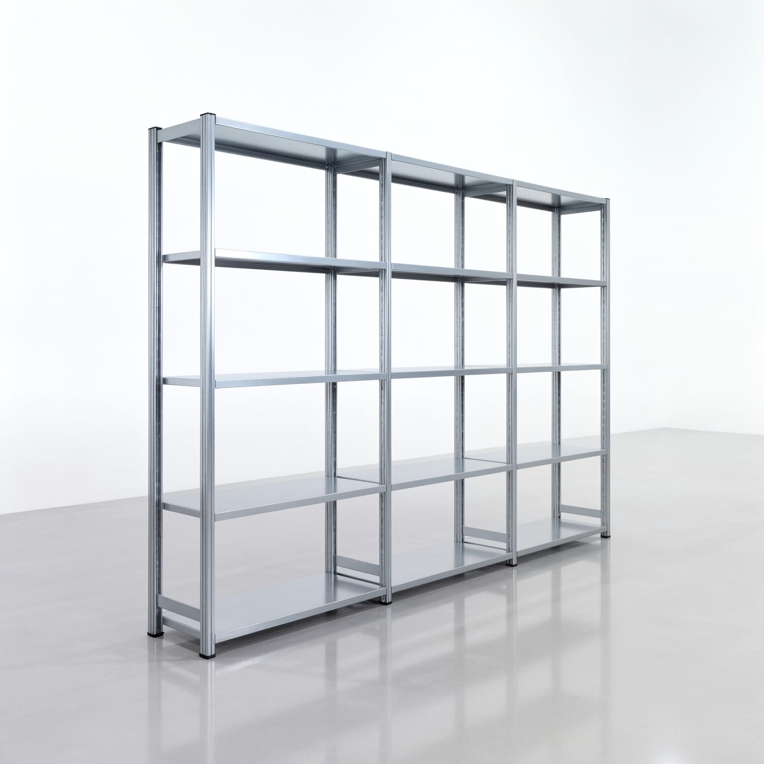 Legbordstelling FBX 4000, H: 2.000 mm, B: 3.023 mm mm, T: 400 mm, Niveaus: 5