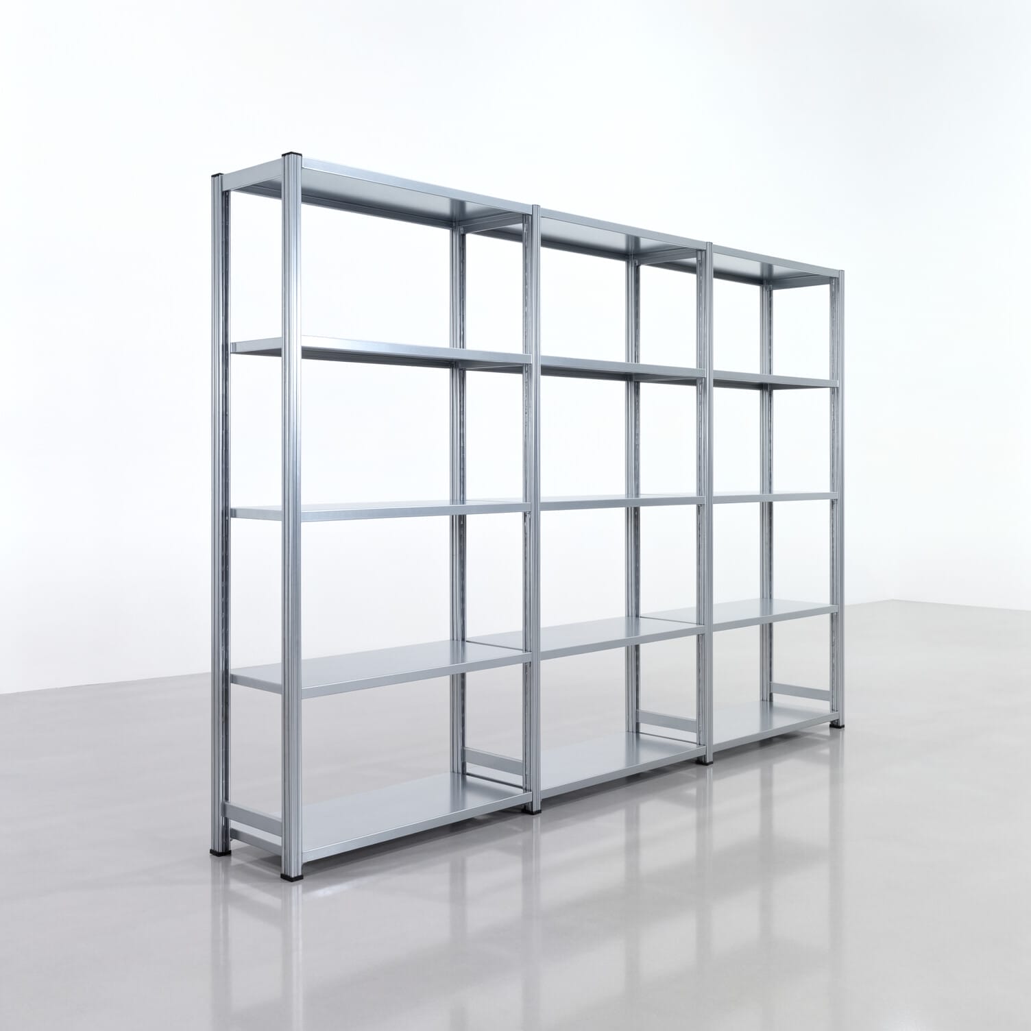 Legbordstelling FBX 4000, H: 2.000 mm, B: 3.023 mm mm, T: 400 mm, Niveaus: 5