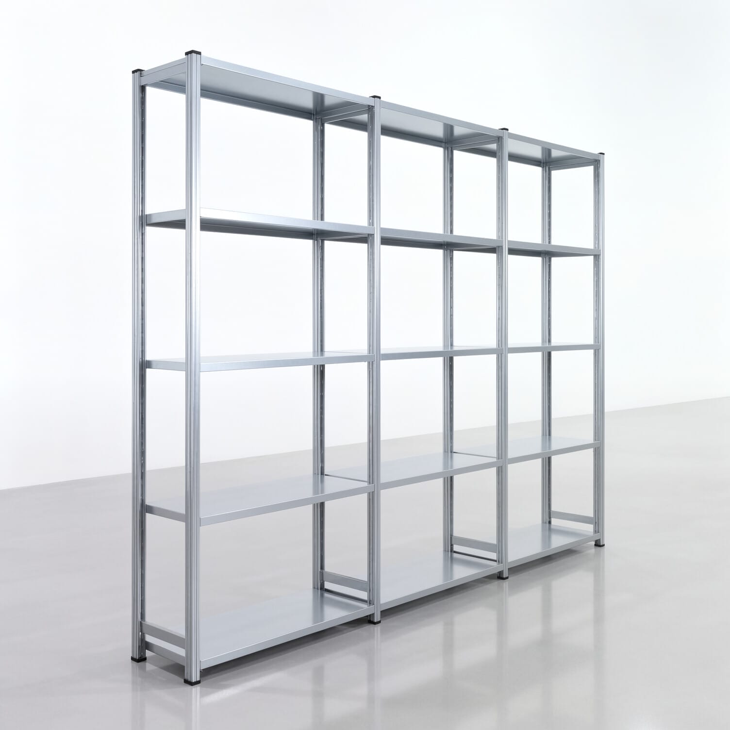 Legbordstelling FBX 4000, H: 2.250 mm, B: 3.023 mm mm, T: 400 mm, Niveaus: 5