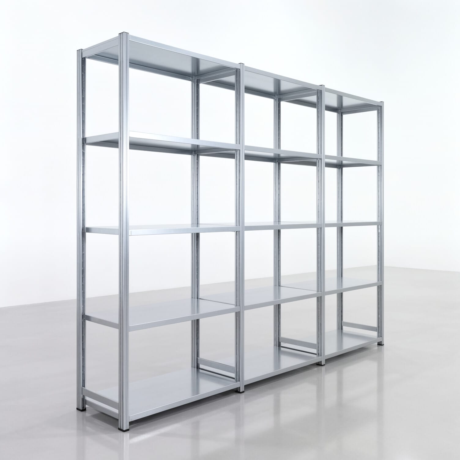 Legbordstelling FBX 4000, H: 2.250 mm, B: 3.023 mm mm, T: 500 mm, Niveaus: 5