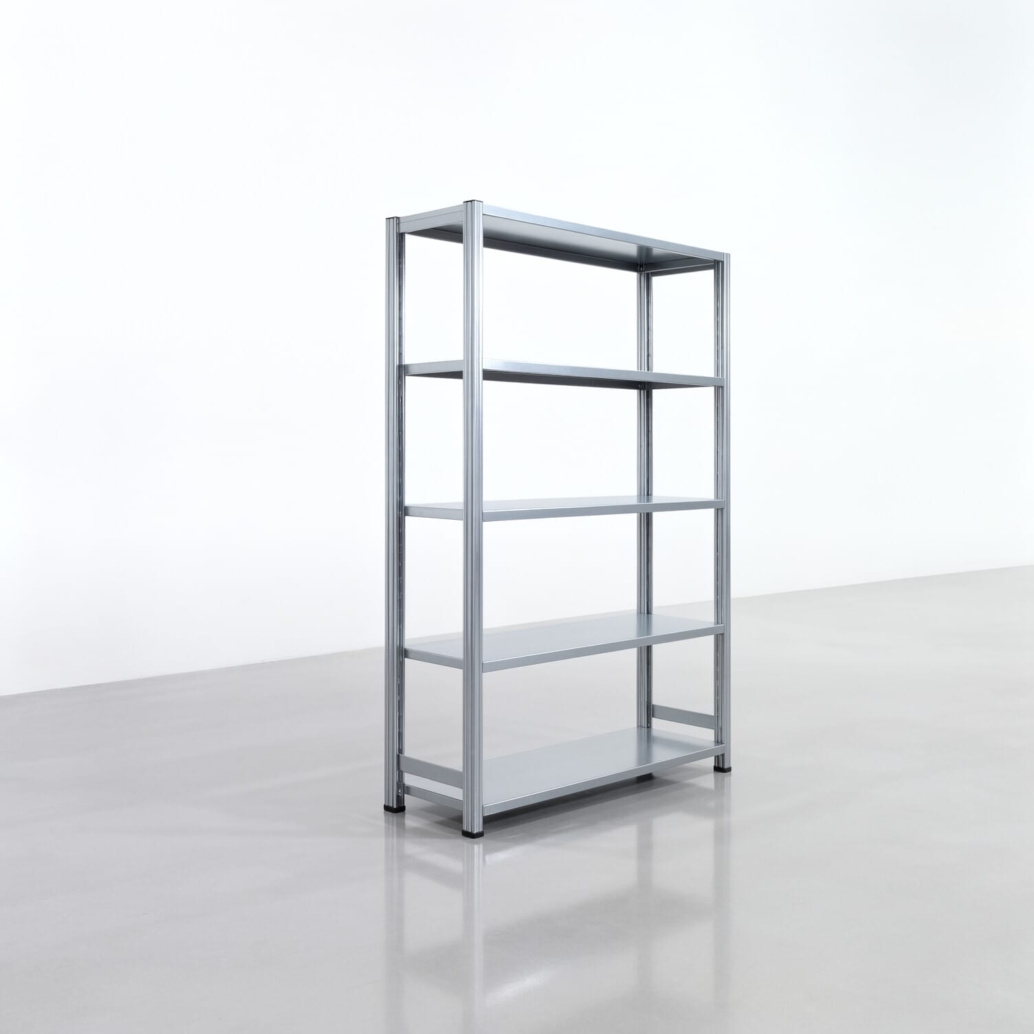 Legbordstelling FBX 4000, H: 1.750 mm, B: 1.229 mm mm, T: 400 mm, Niveaus: 5