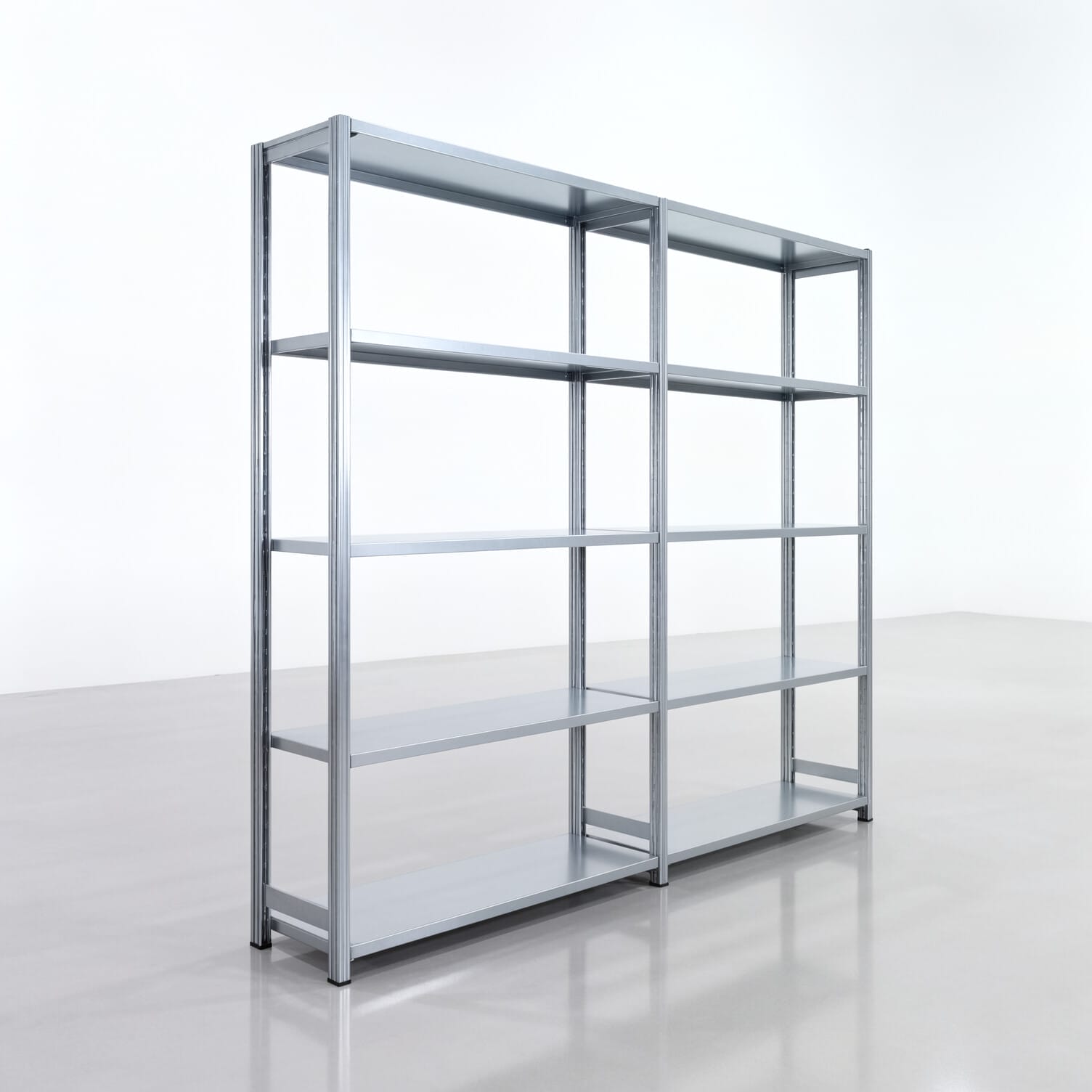 Legbordstelling FBX 4000, H: 2.000 mm, B: 2.426 mm mm, T: 400 mm, Niveaus: 5